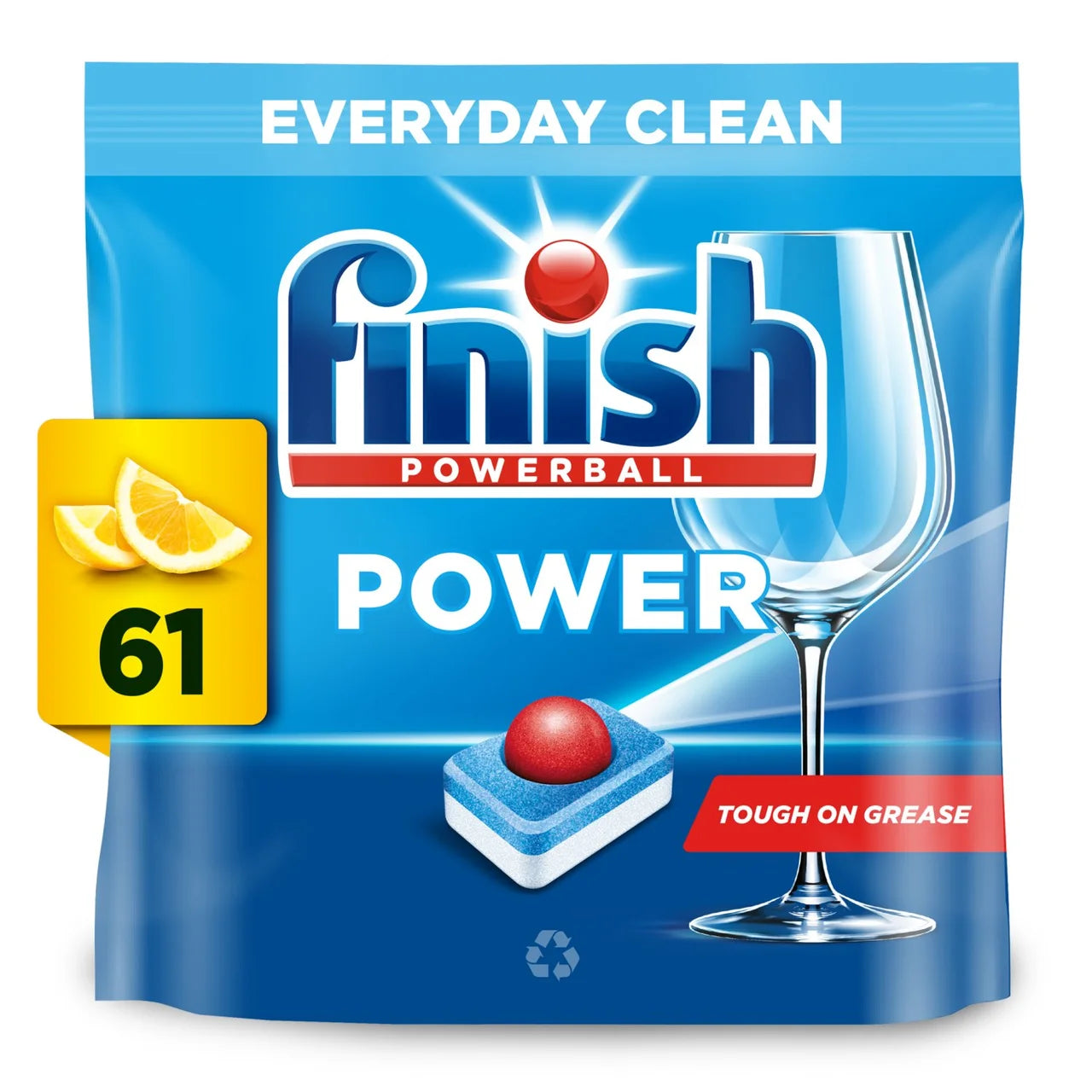 Finish Power Regular Dishwasher Tablets 46pk