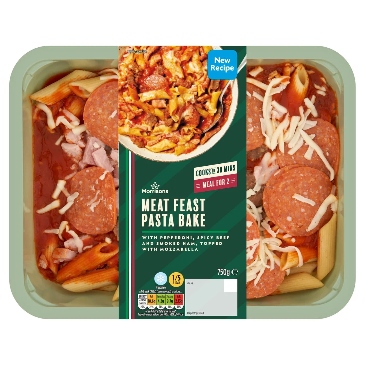 Morrisons Meat Feast Pasta Bake 750g