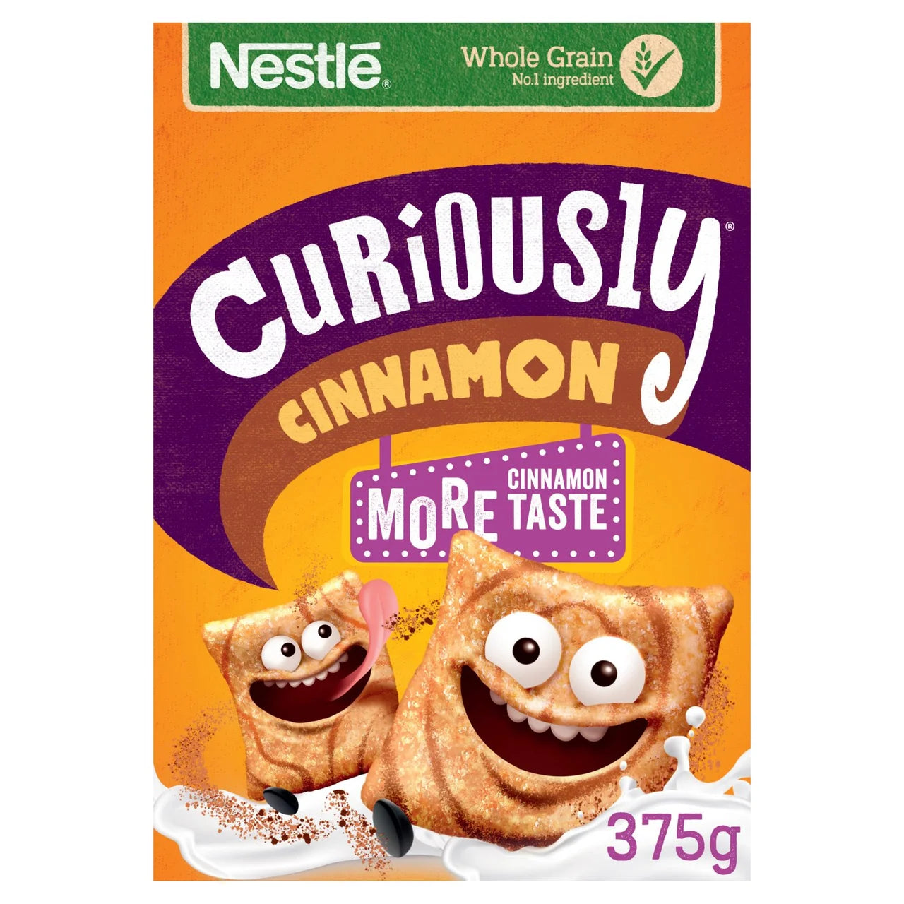 Nestle Curiously Cinnamon Cereals 375g