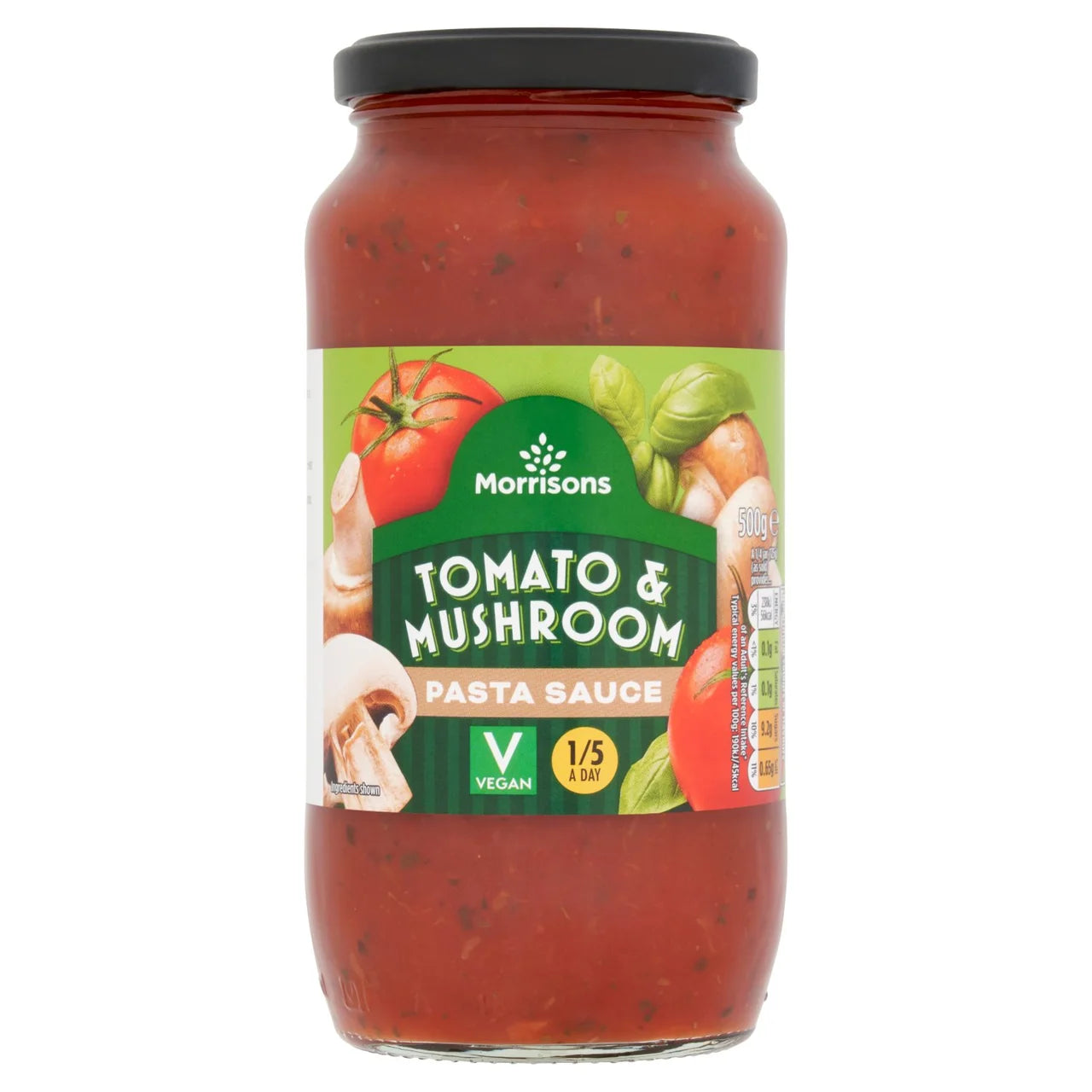 Morrisons Tomato & Mushroom Pasta Sauce 500g