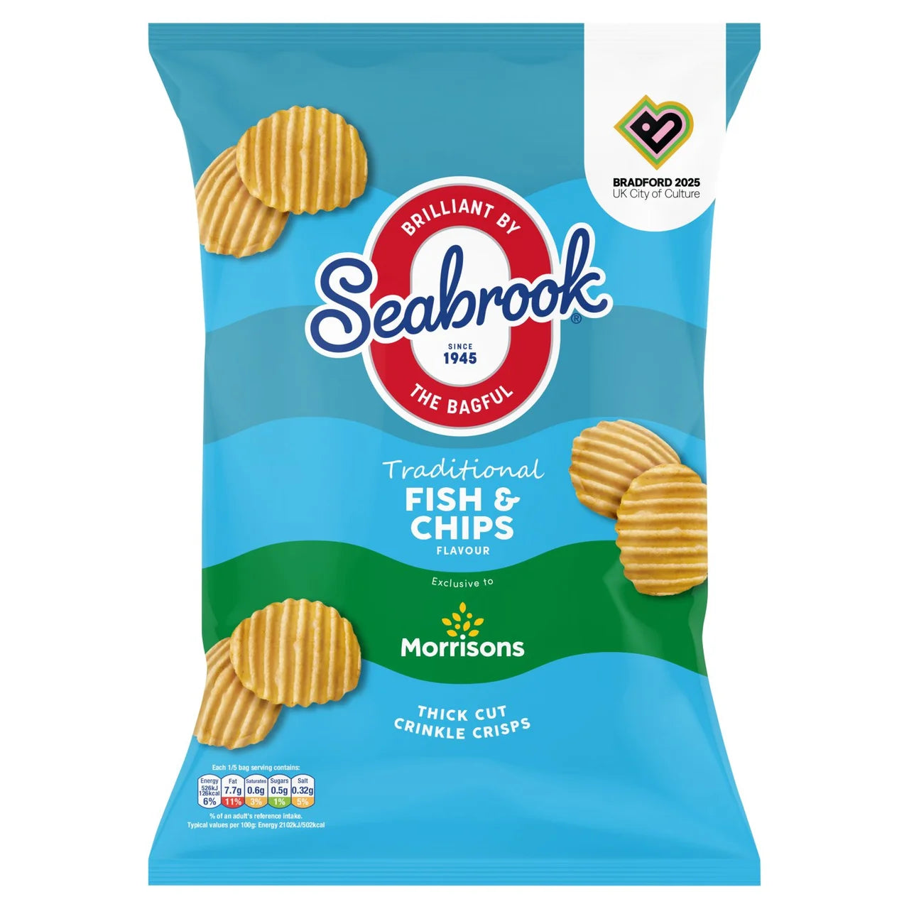 Seabrook Fish & Chips 125g