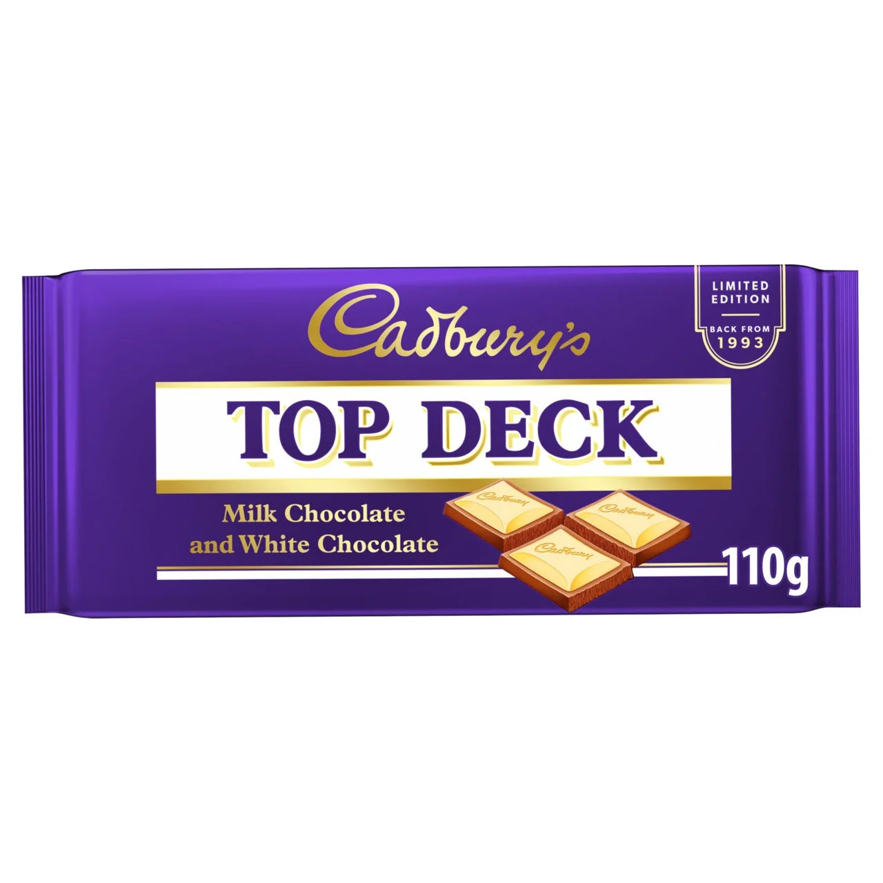 Cadbury Chocolate Dairy Milk Top Deck 110g