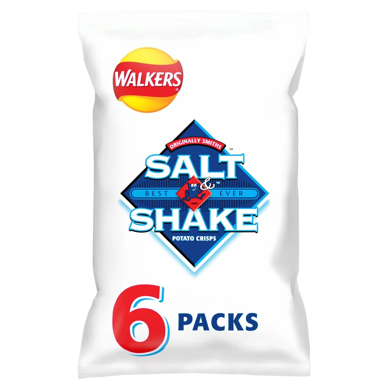Walkers Salt & Shake 6 x 24g