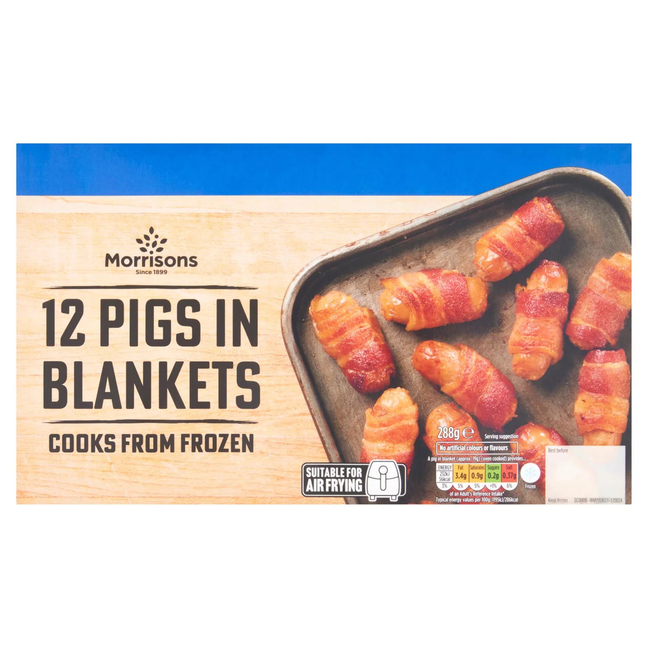 Morrisons Pigs In Blankets 288g