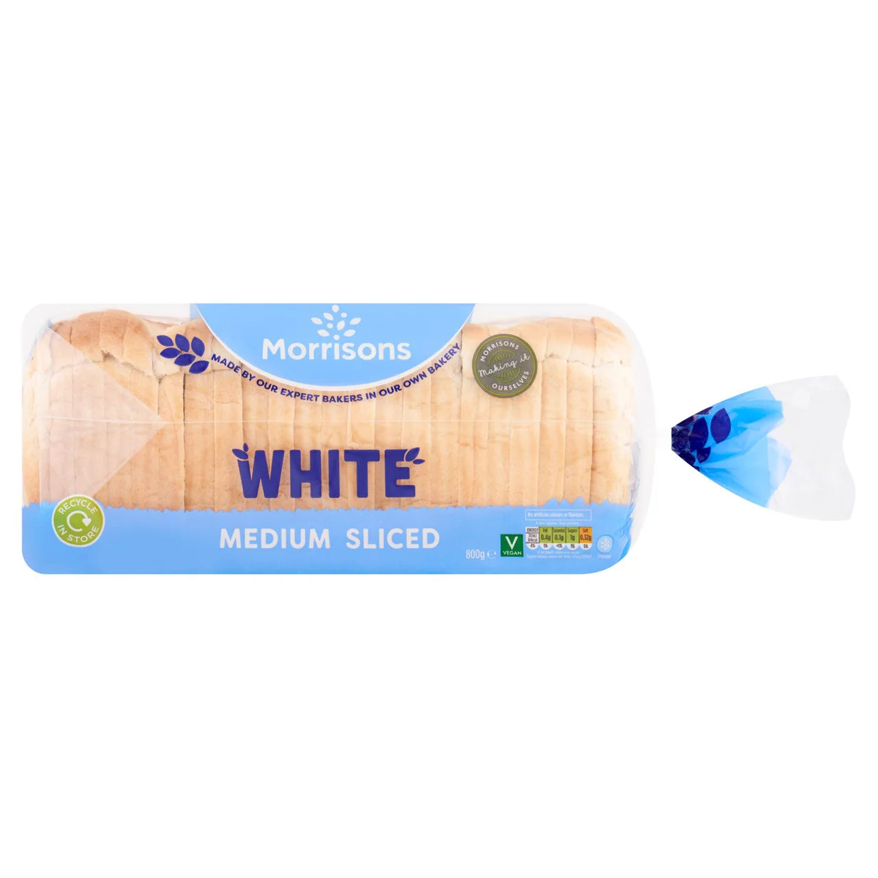 Morrisons Savers White Loaf 800g