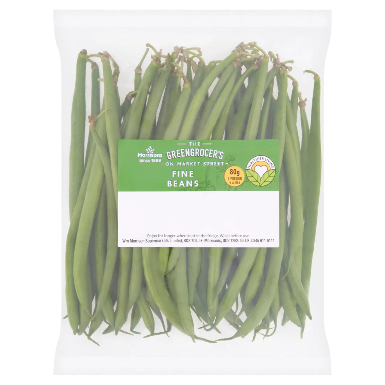 Morrisons Trimmed Beans 170g