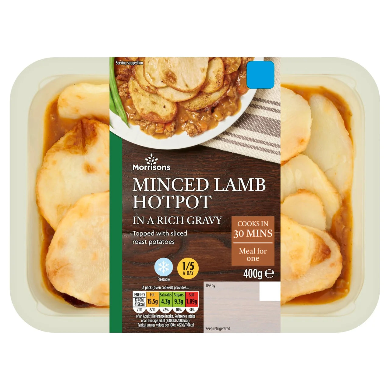 Morrisons Minced Lamb Hotpot 400g