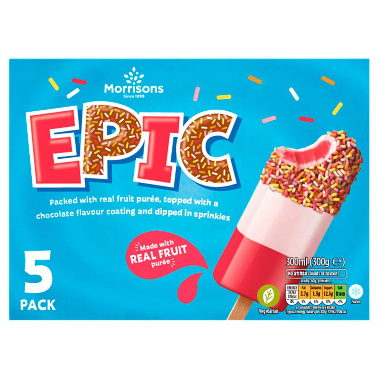 Morrisons 5 Epics 300ml