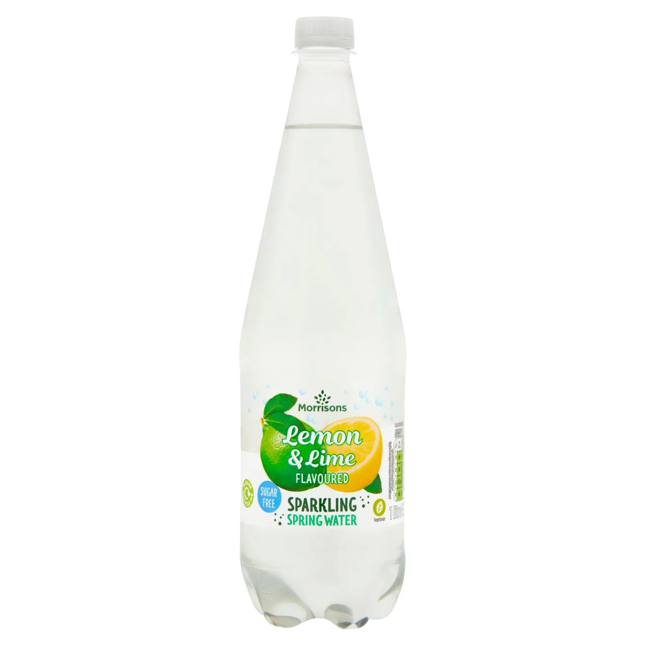 Morrisons Sparkling Lemon & Lime Spring Water 1L