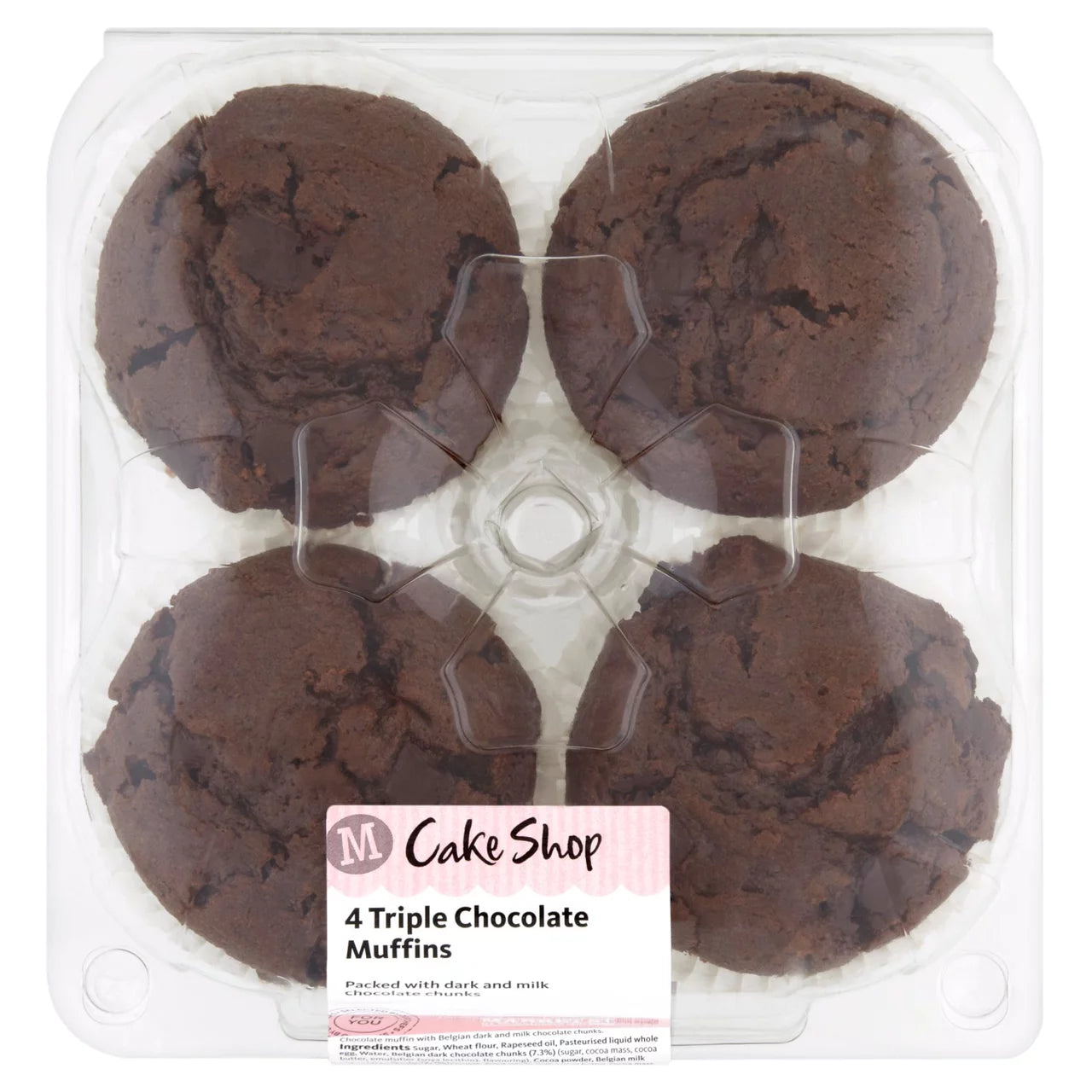 Morrisons Triple Chocolate Muffin [829]