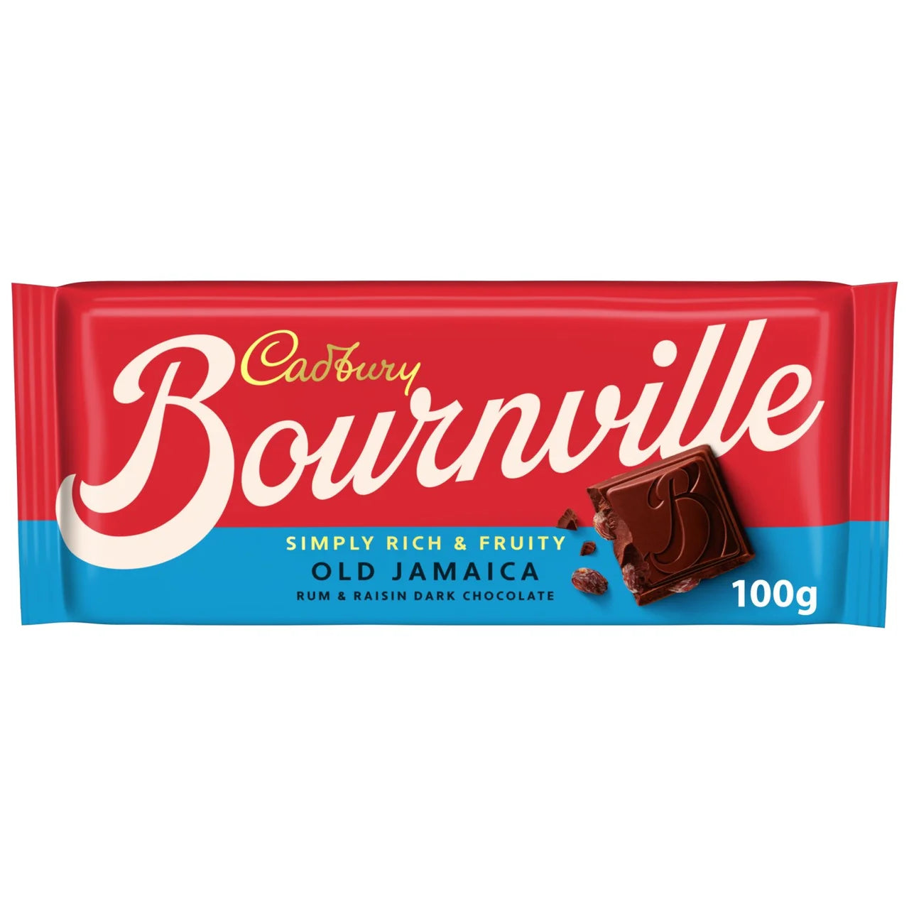 Cadbury Bournville Dark Choclate Old Jamaica Rum & Raisin 100g