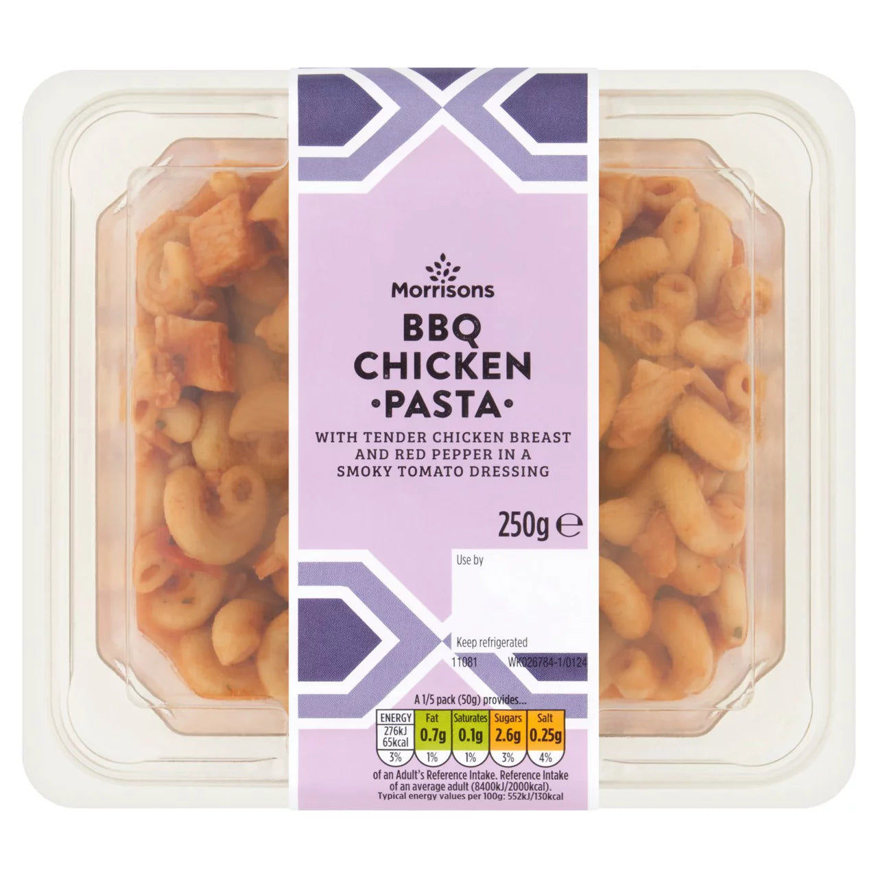 Morrisons Pasta Salad BBQ Chicken 250g [725]