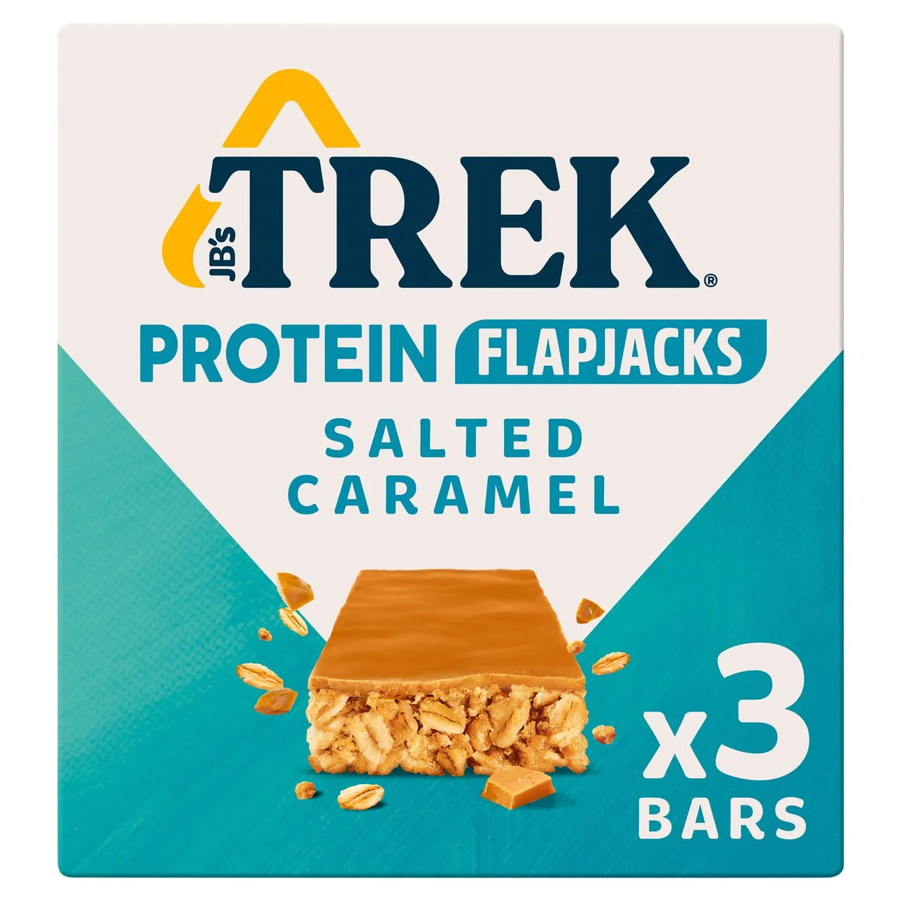 Trek Protein Flapjack Bar Salted Caramel 3 x 50g
