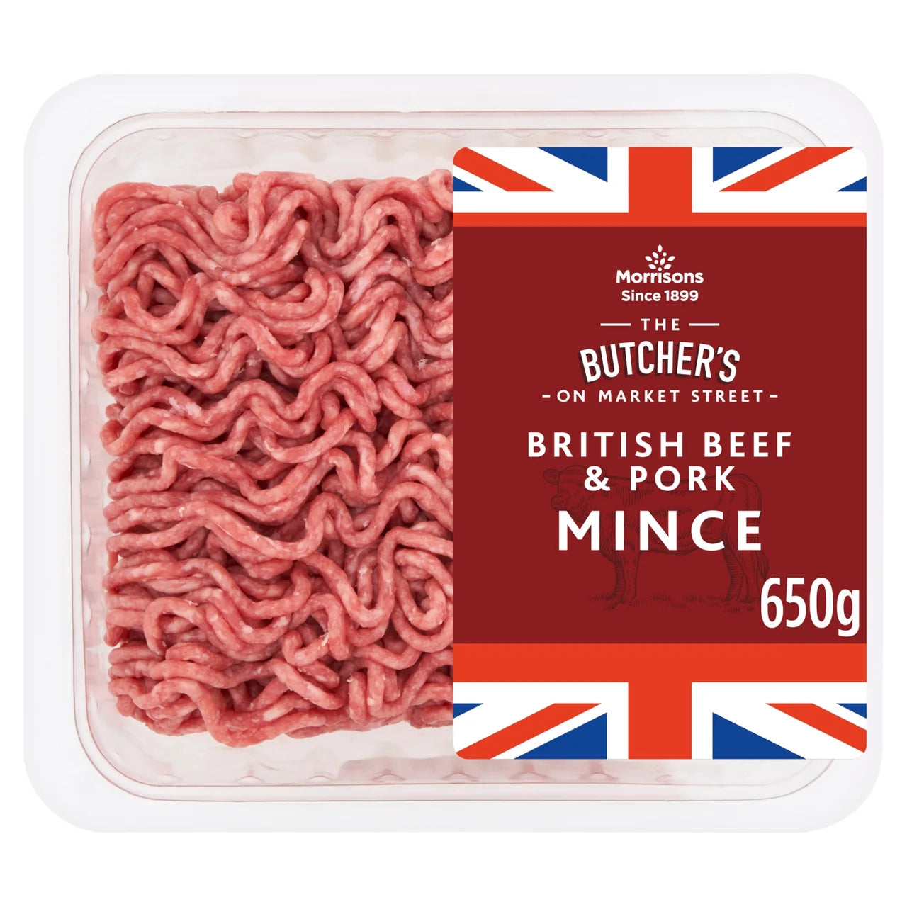 Morrisons Market Street Beef & Pork Mince 650g