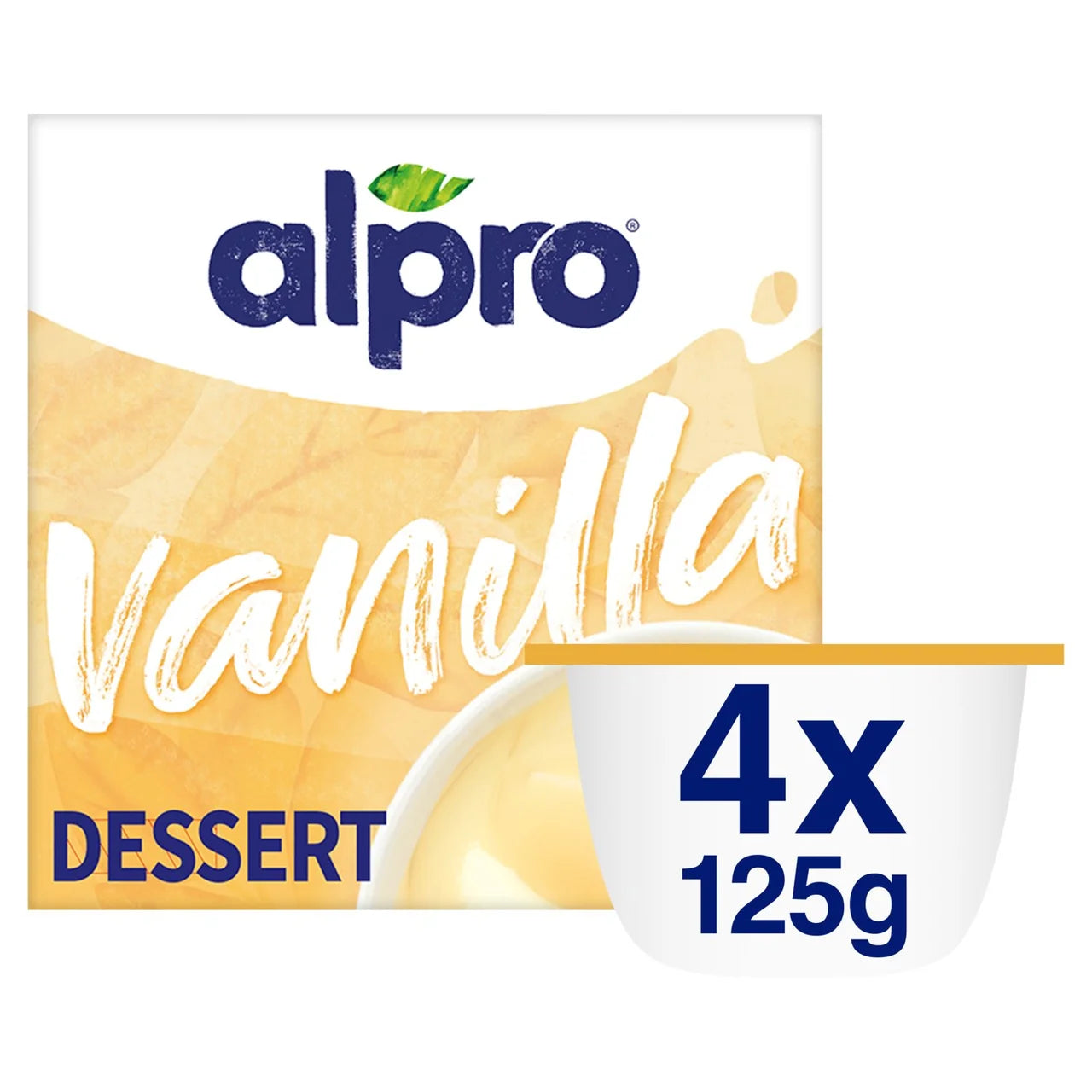 Alpro Vanilla Dessert 4 x 125g