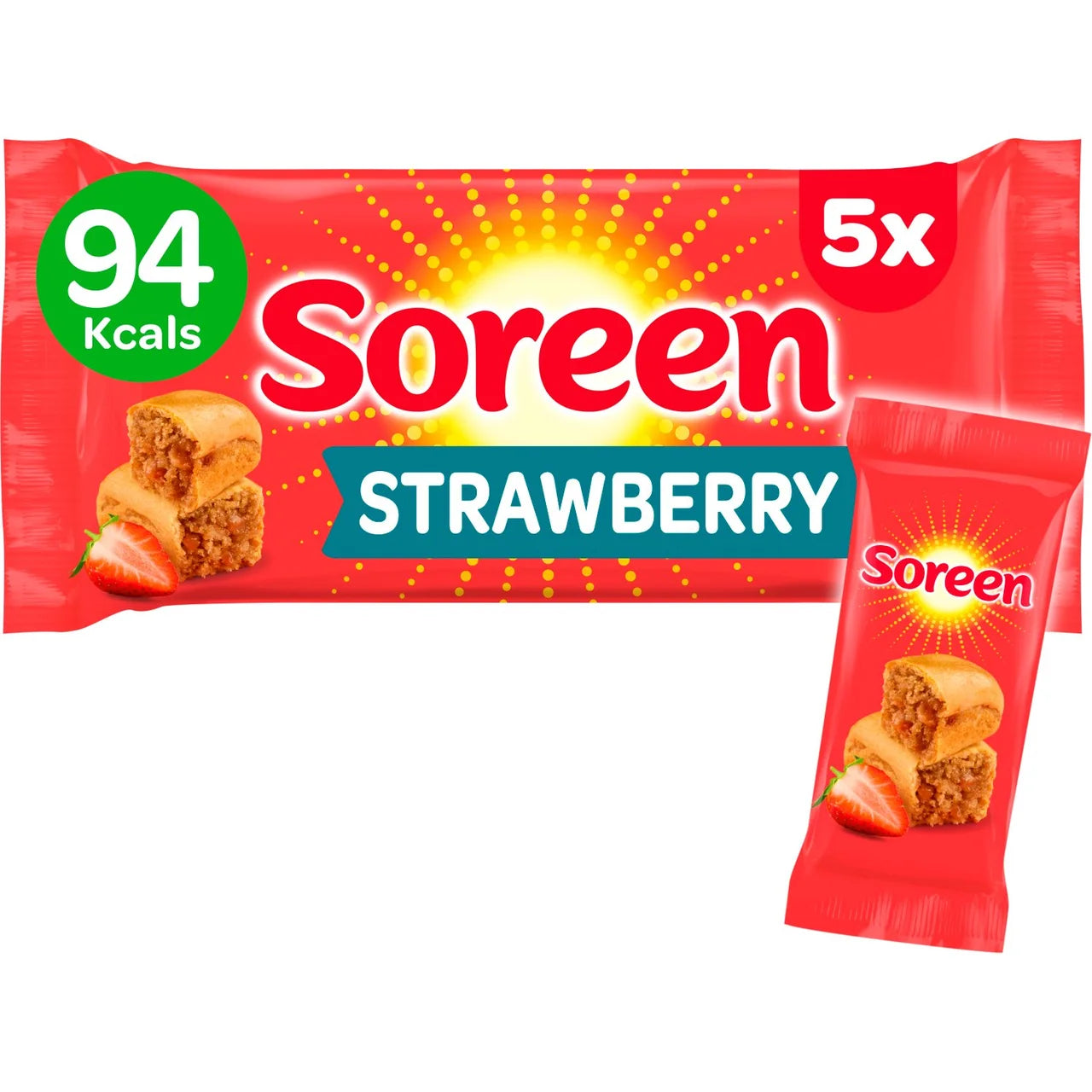 Soreen Strawberry Lunchbox Loaves 5pk