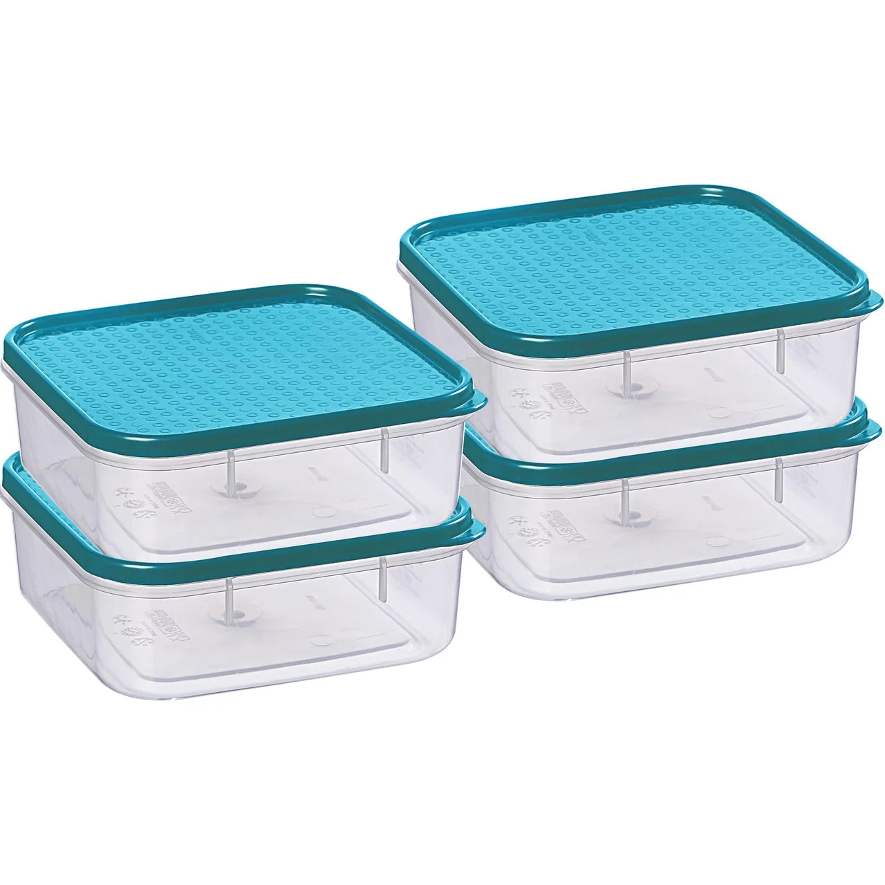 Morrisons Set Of 500ml Nested Containers 4pk