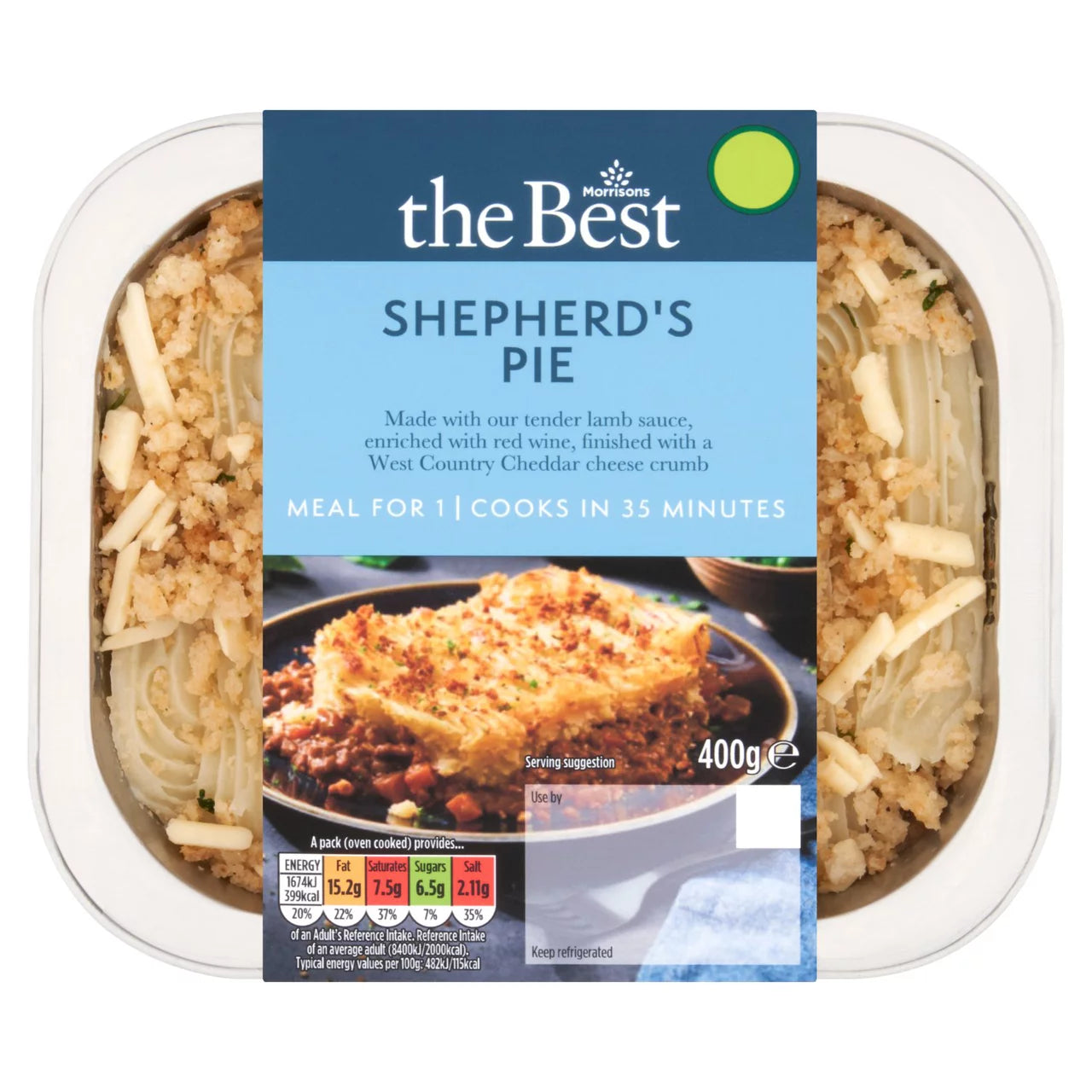 Morrisons The Best Shepherds Pie 400g