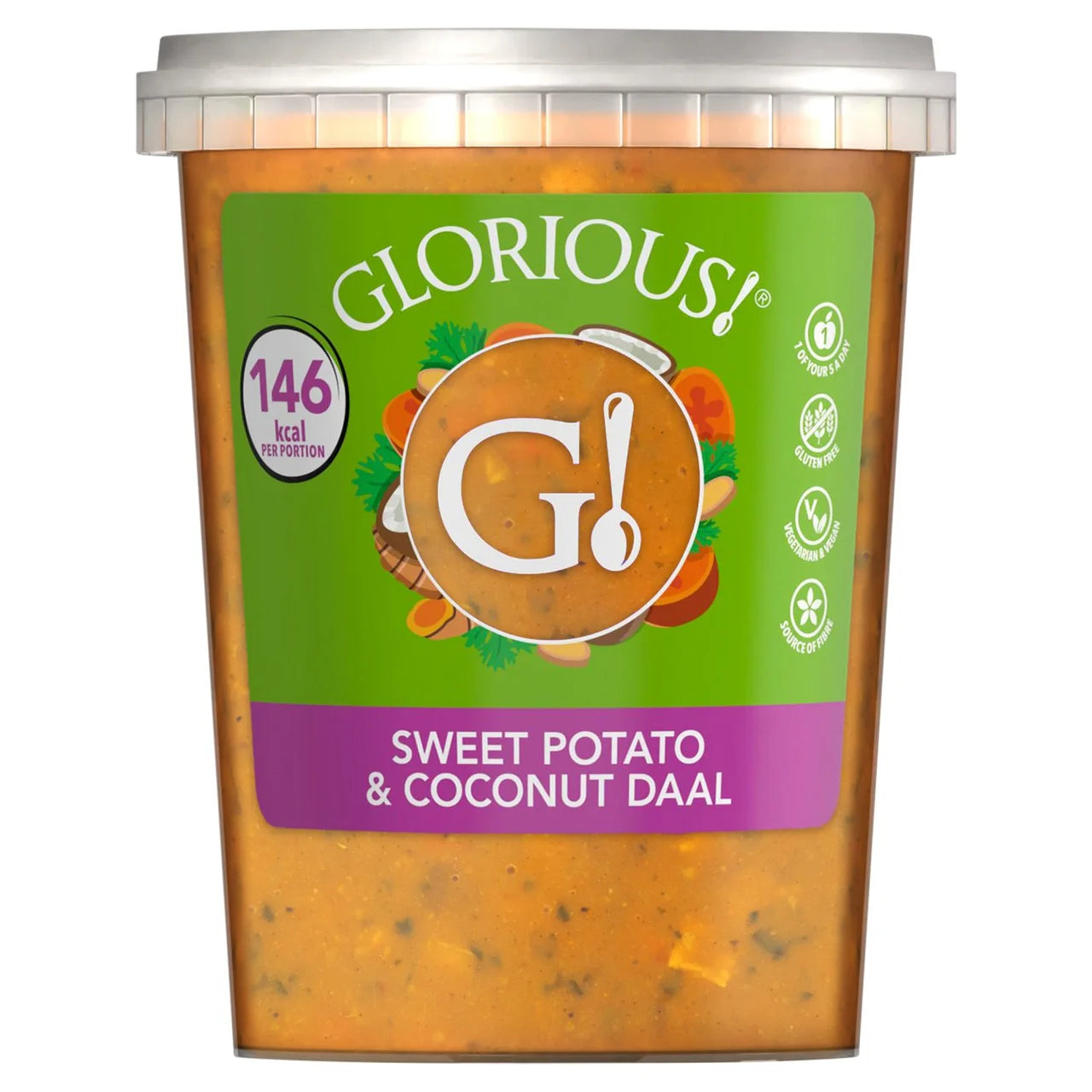Glorious Sweet Potato and Coconut Daal 560g