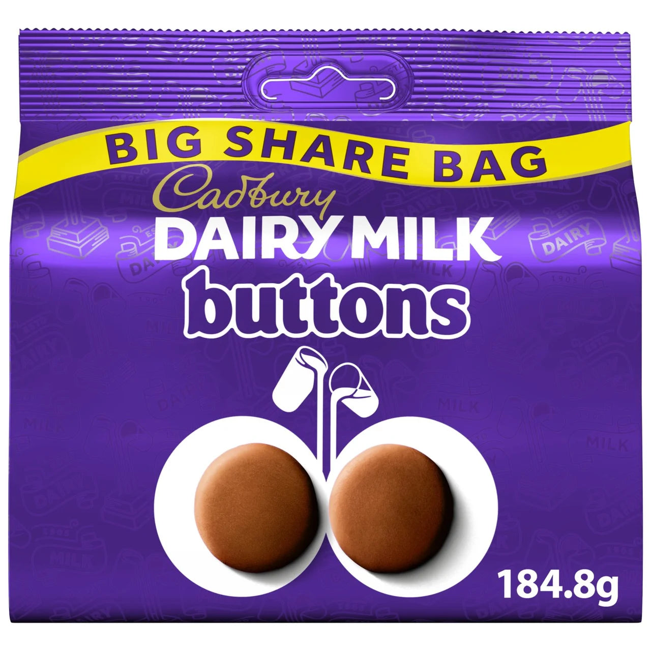 Cadbury Dairy Milk Giant Buttons 184.8g