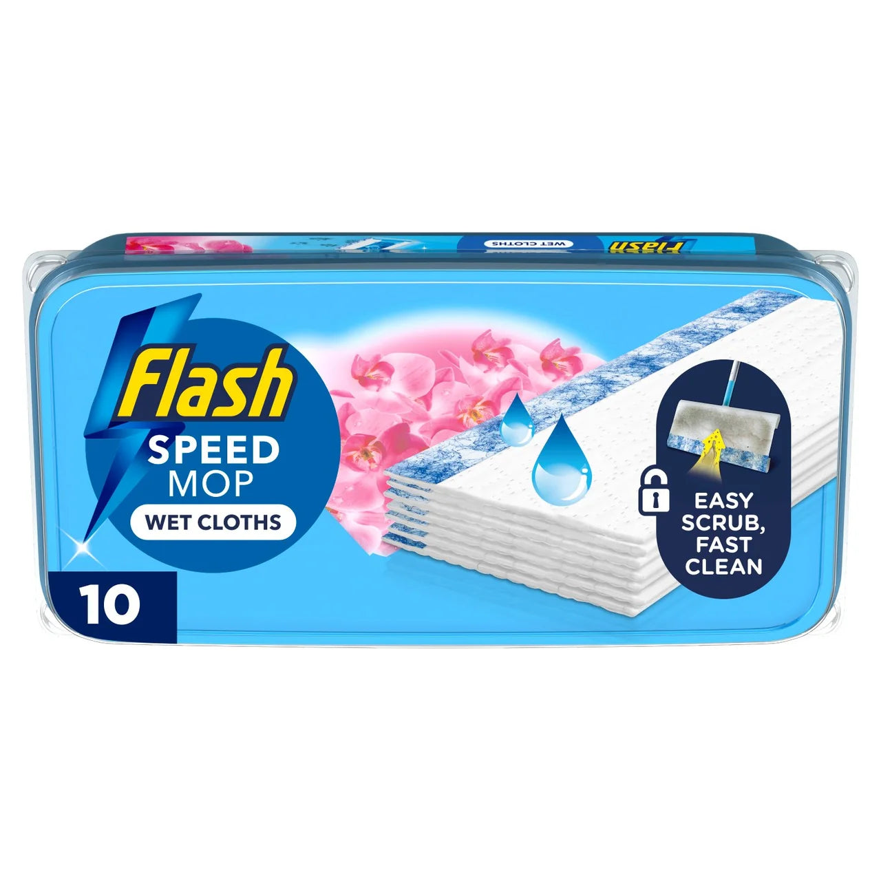 Flash Speedmop Refill Wild Orchid 10pk