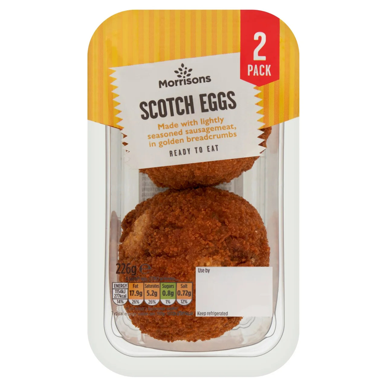 Morrisons Free Range Scotch Eggs 2pk [259]