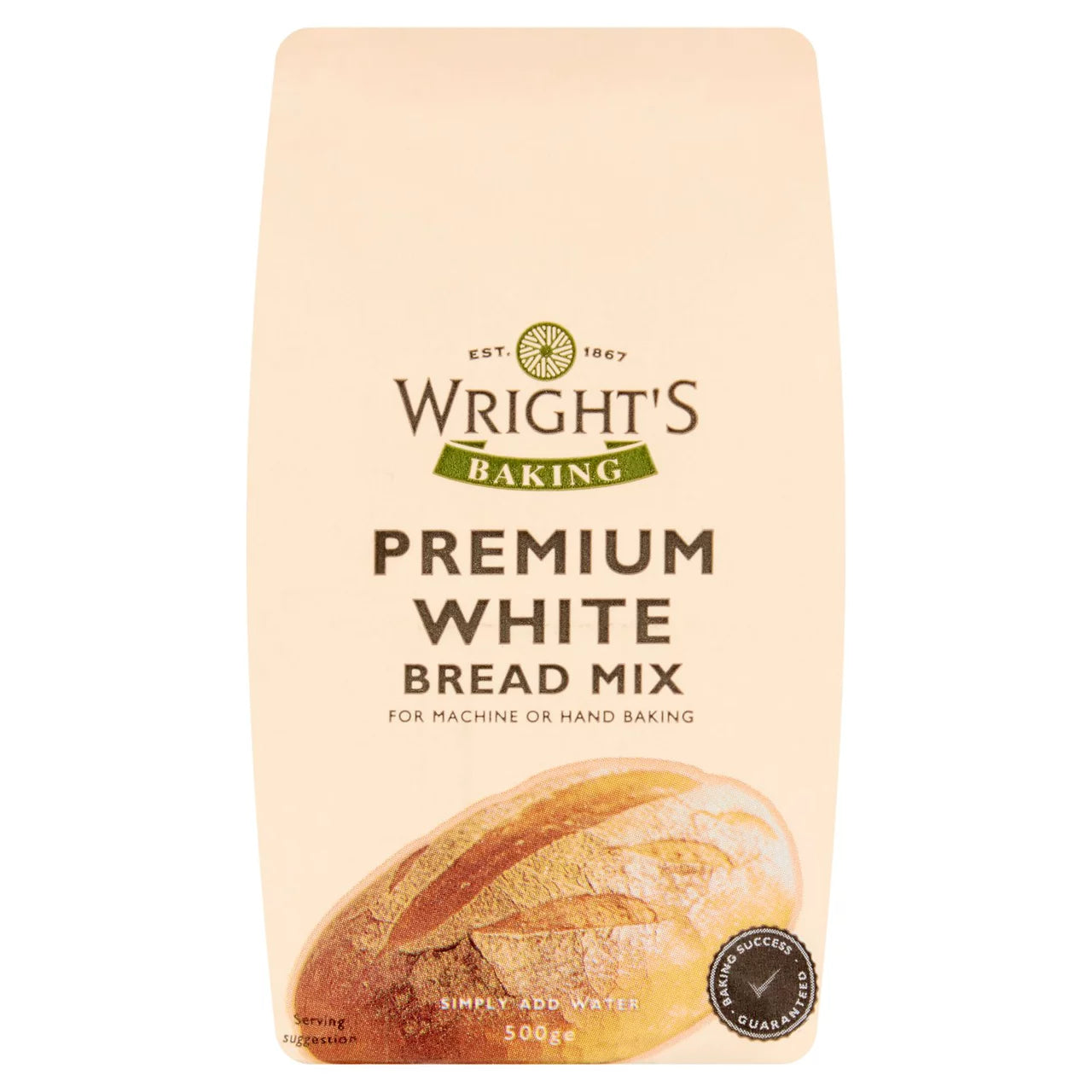 Wrights White Bread Mix 500g