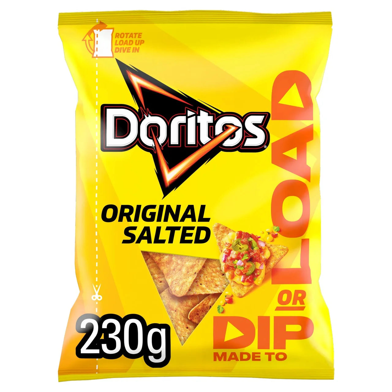 Doritos Dip Or Load Original Salted 230g