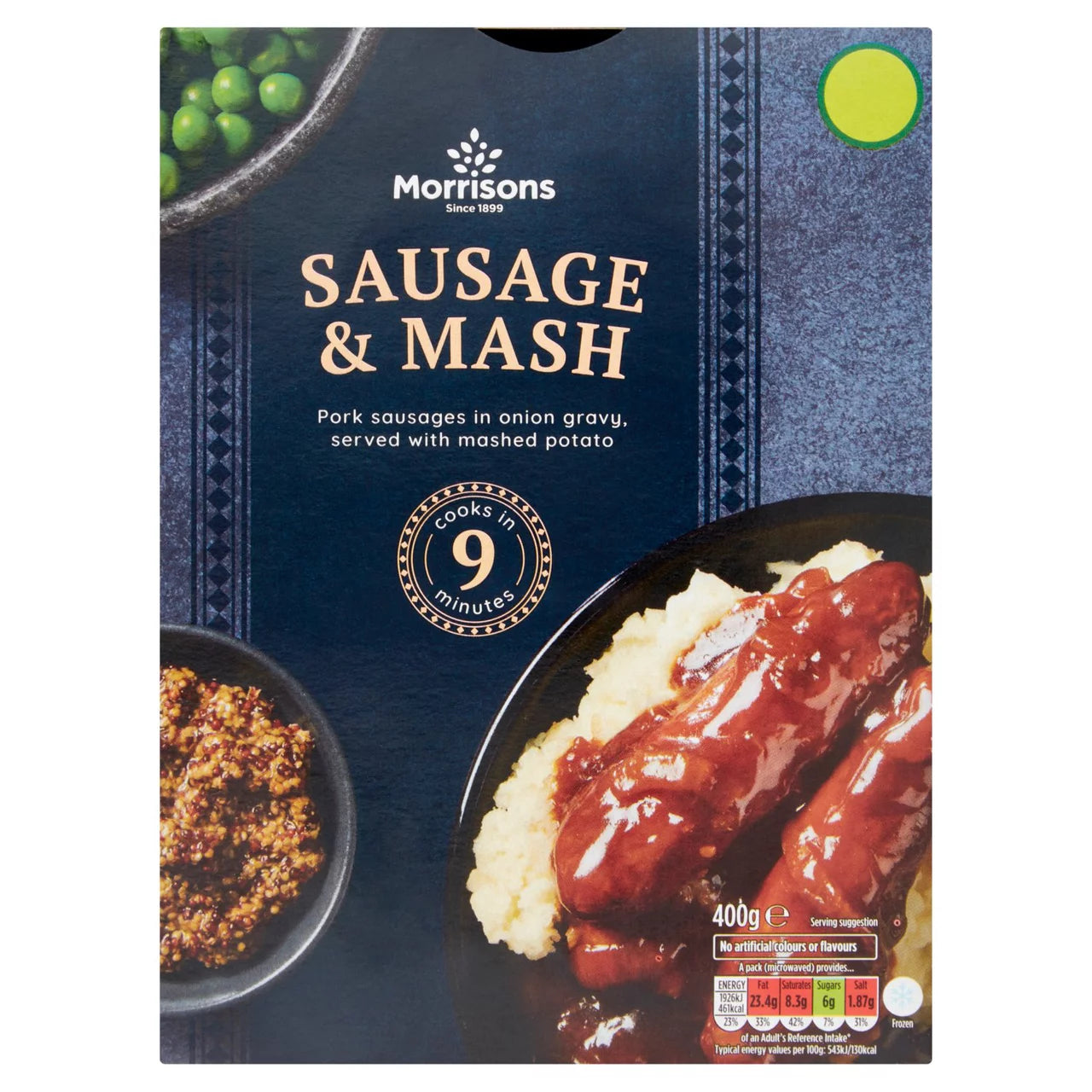 Morrisons Traditional Sausage Mash 400g