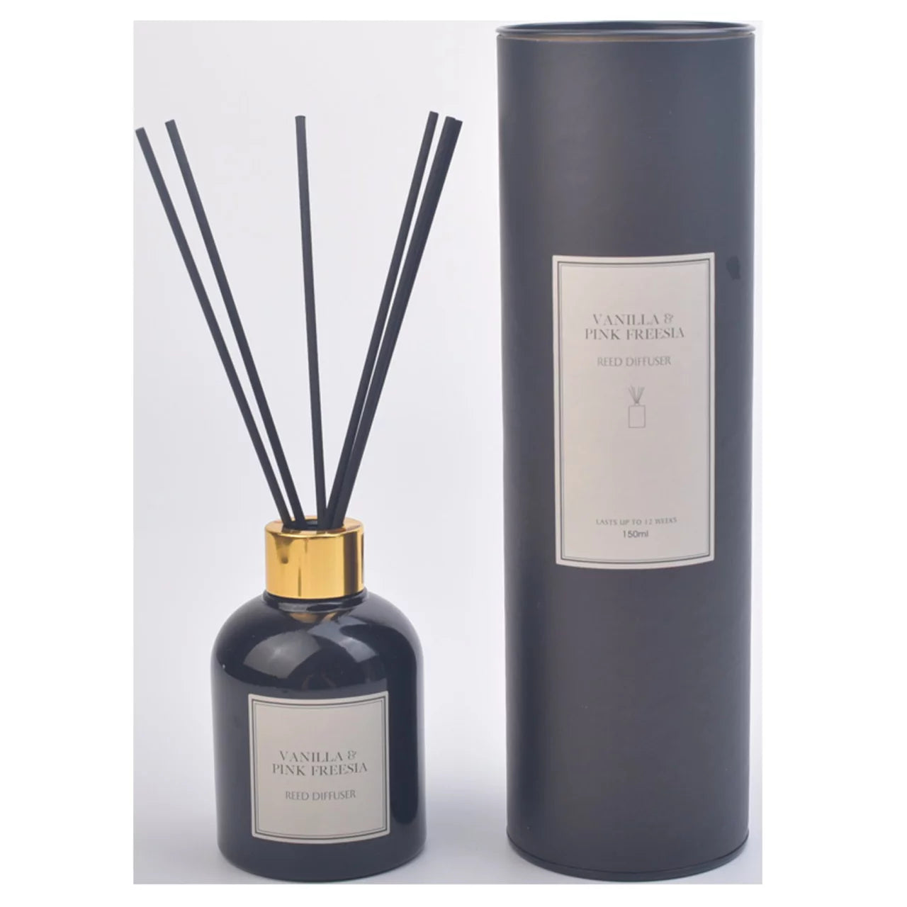 Nutmeg Home Reed Diffuser Vanilla & Pink Freesia 150ml