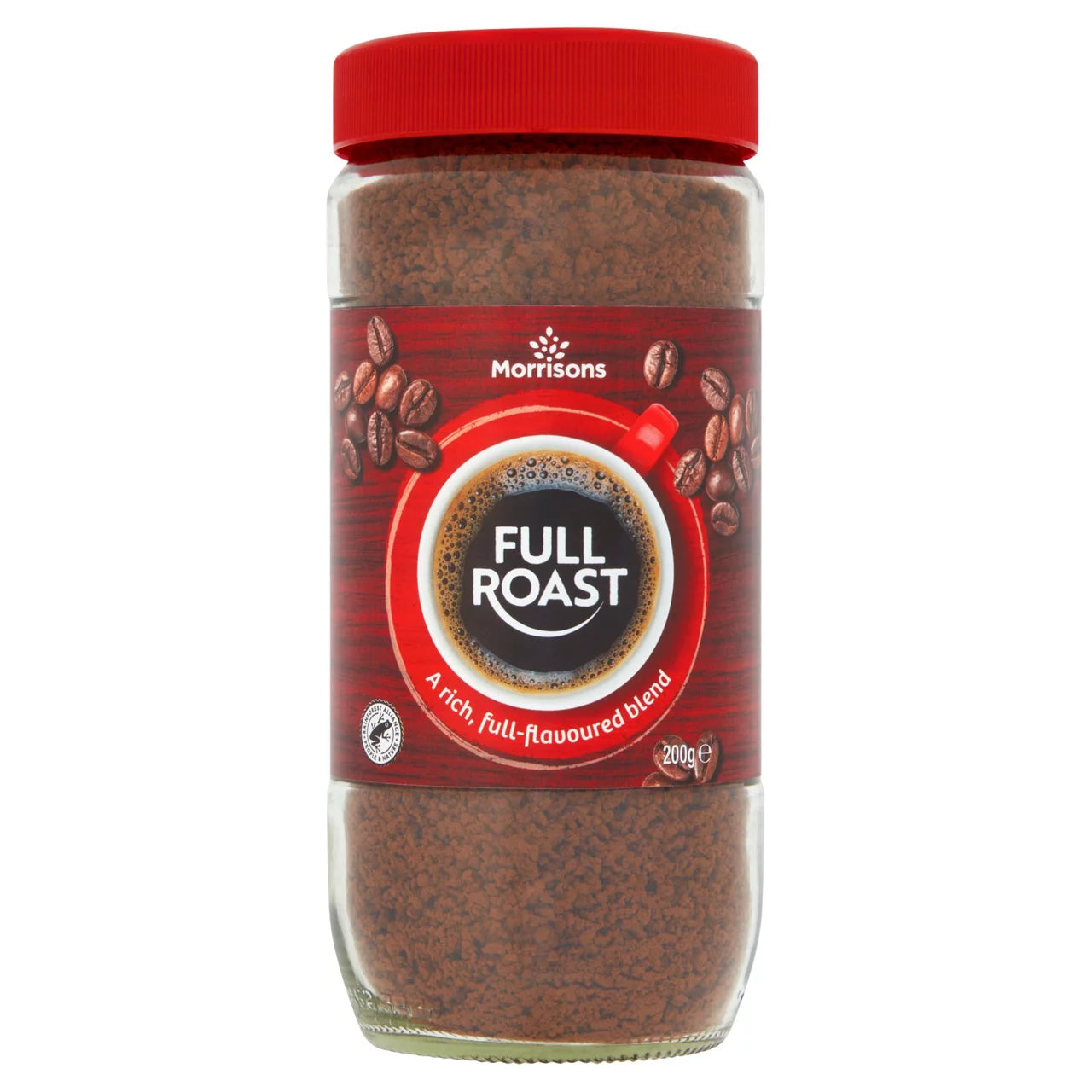 Morrisons Full Roast Coffee Gran 200g