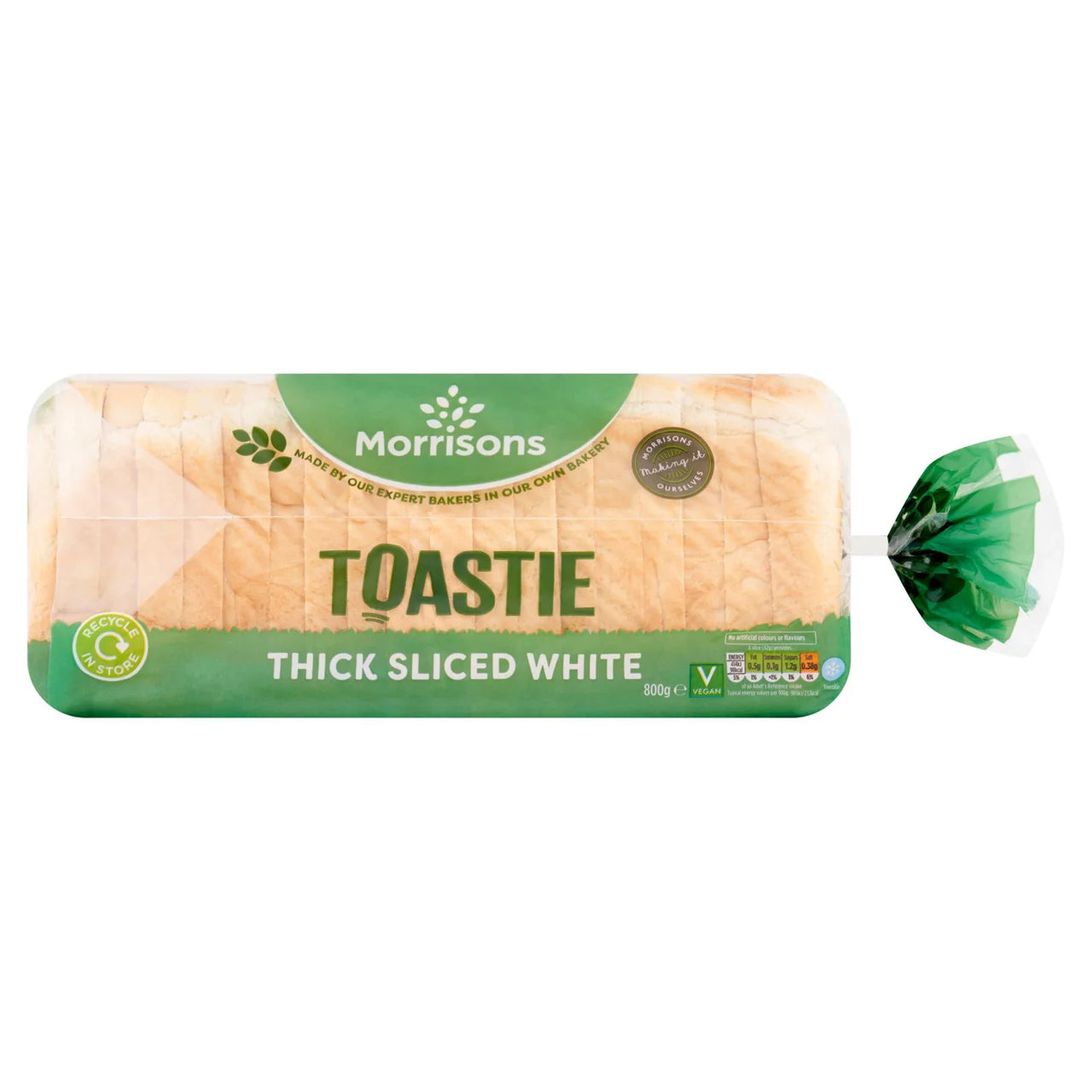 Morrisons White Toastie 800g
