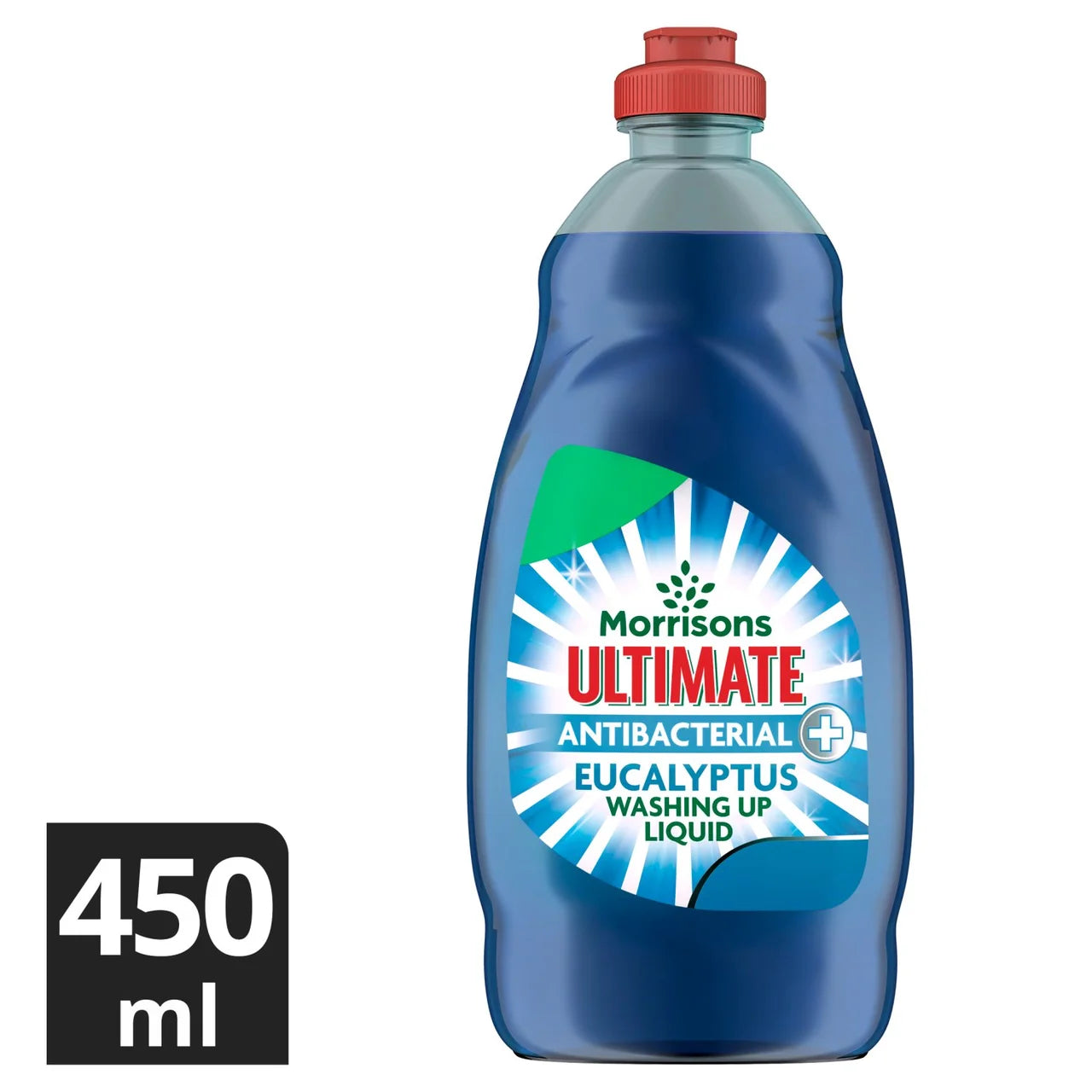 Morrisons Eucalyptus Antibacterial Washing Up Liquid 450ml