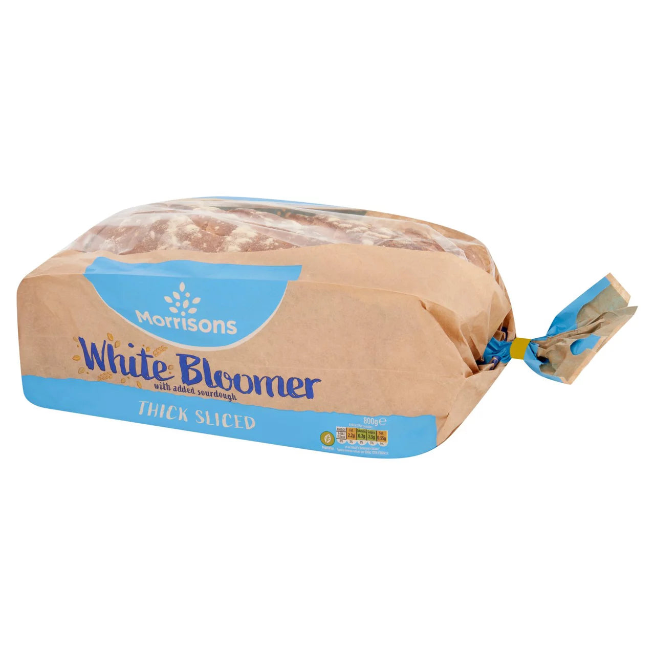Morrisons White Thick Sliced Bloomer 800g