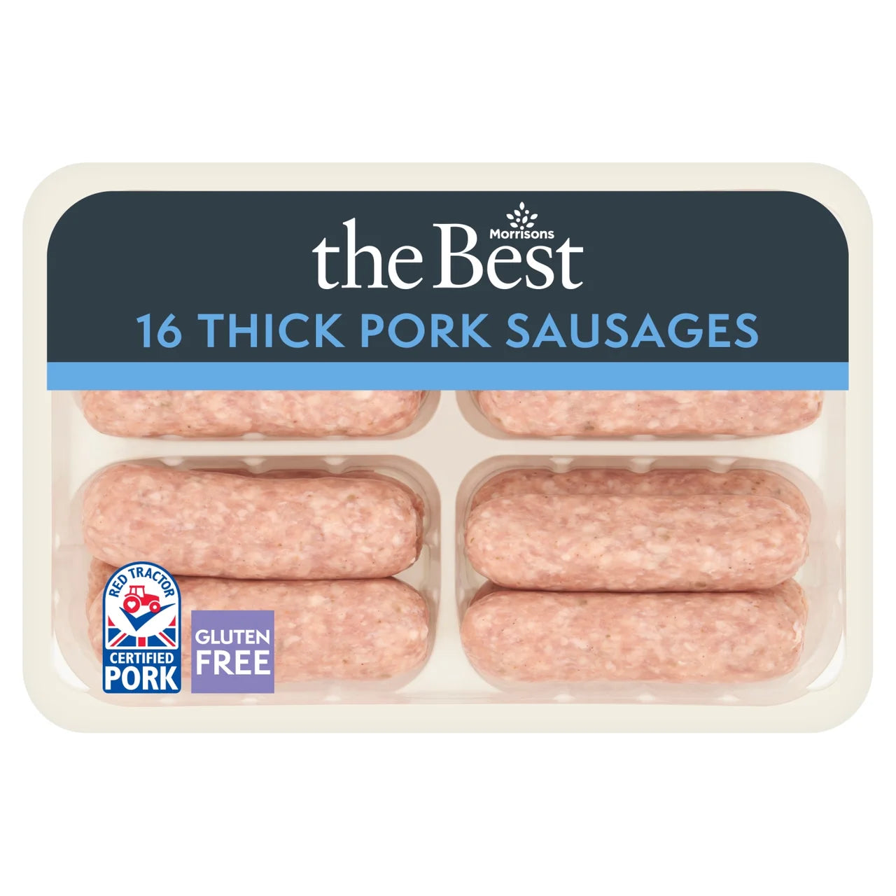 Morrisons The Best Thick Pork Sausages 1kg