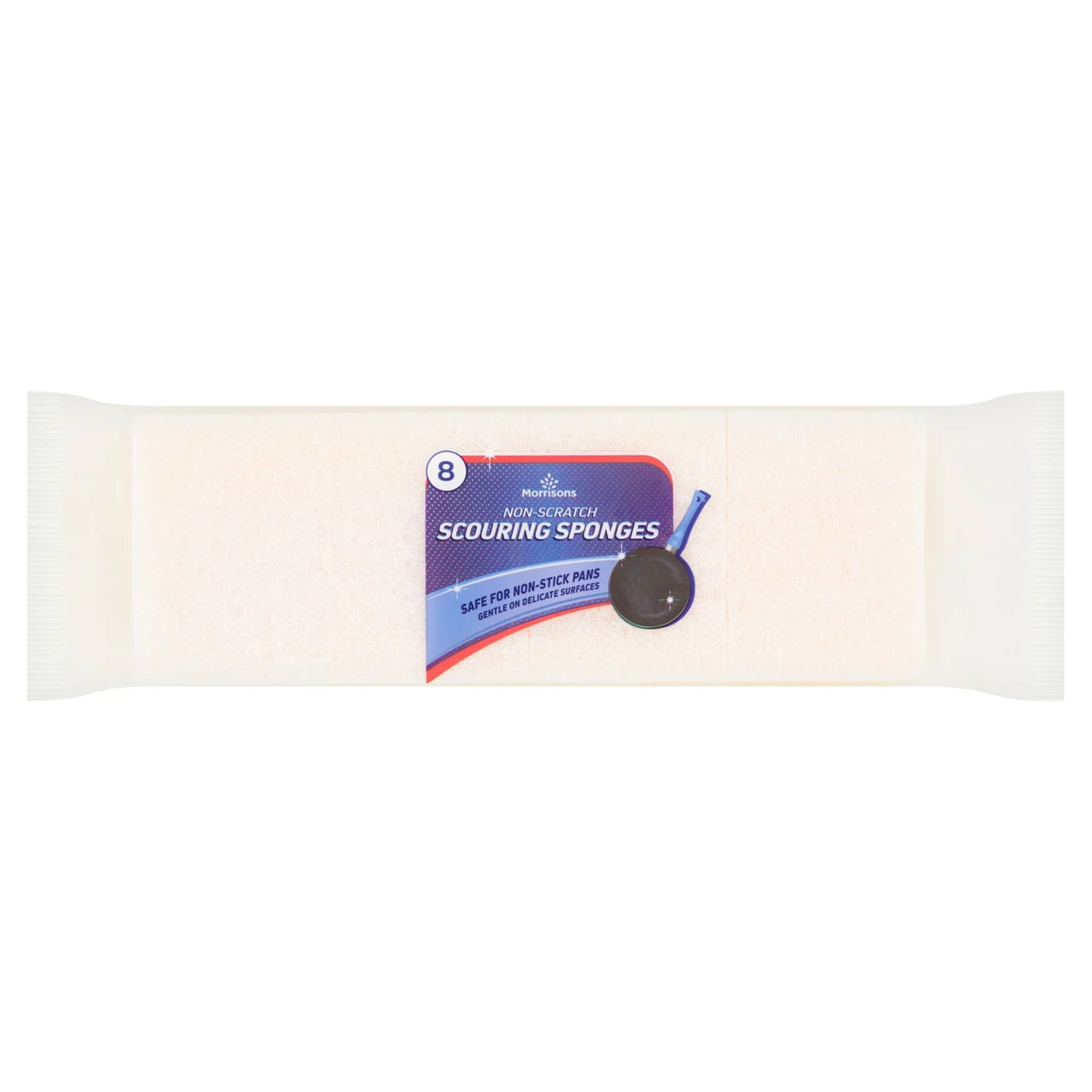 Morrisons Non Scratch Sponges 8pk