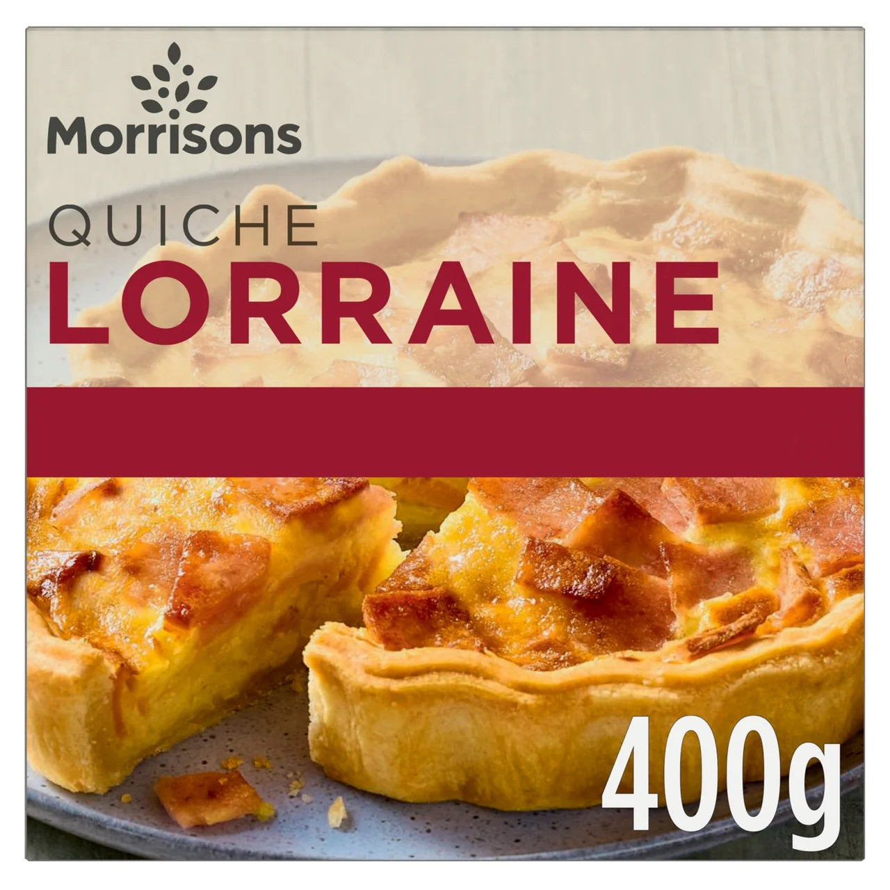 Morrisons Quiche Lorraine 400g
