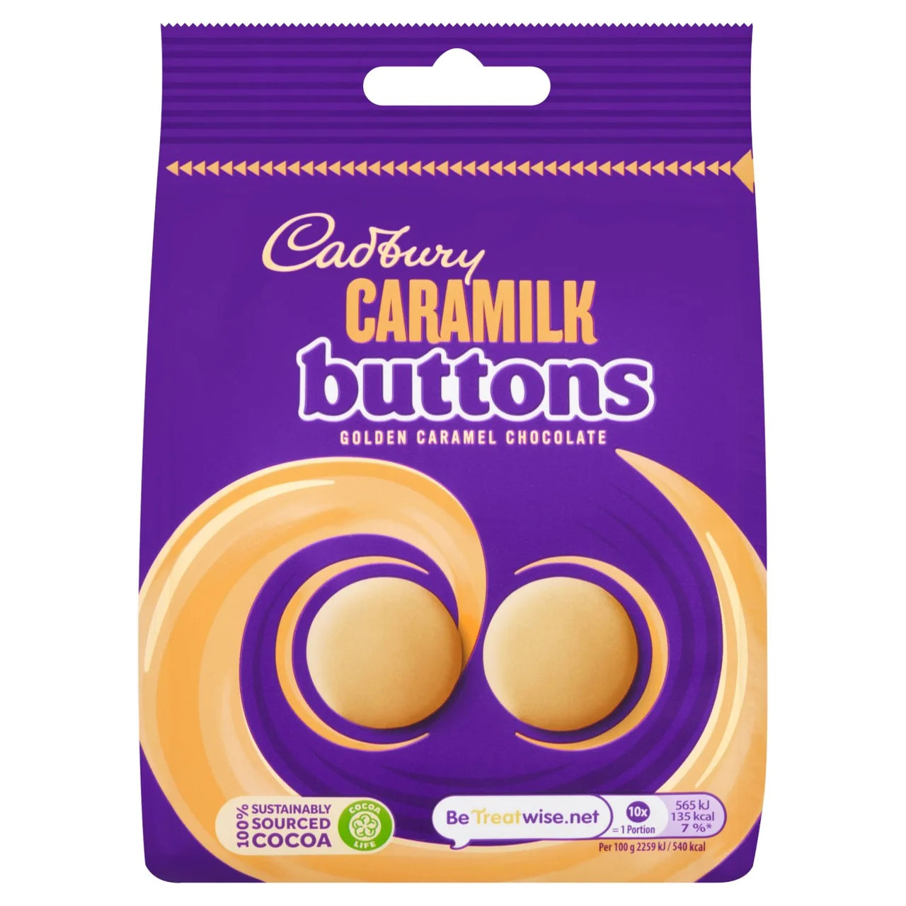 Cadbury Caramilk Buttons 100g