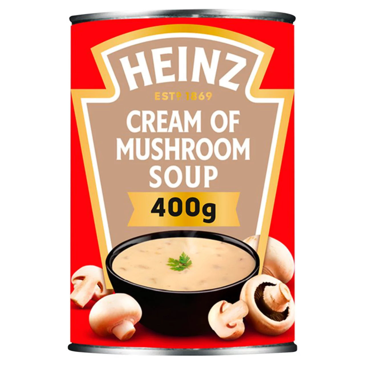 Heinz Cream Of Mushroom Canned Soup 400g