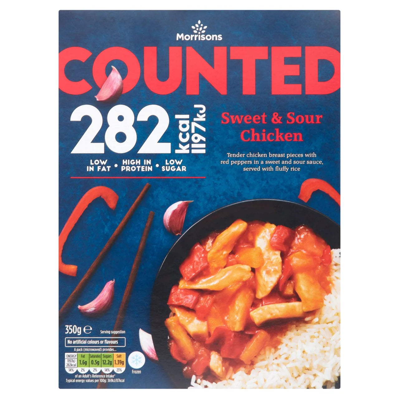 Morrisons Eat Smart Sweet Sour Chicken 350g