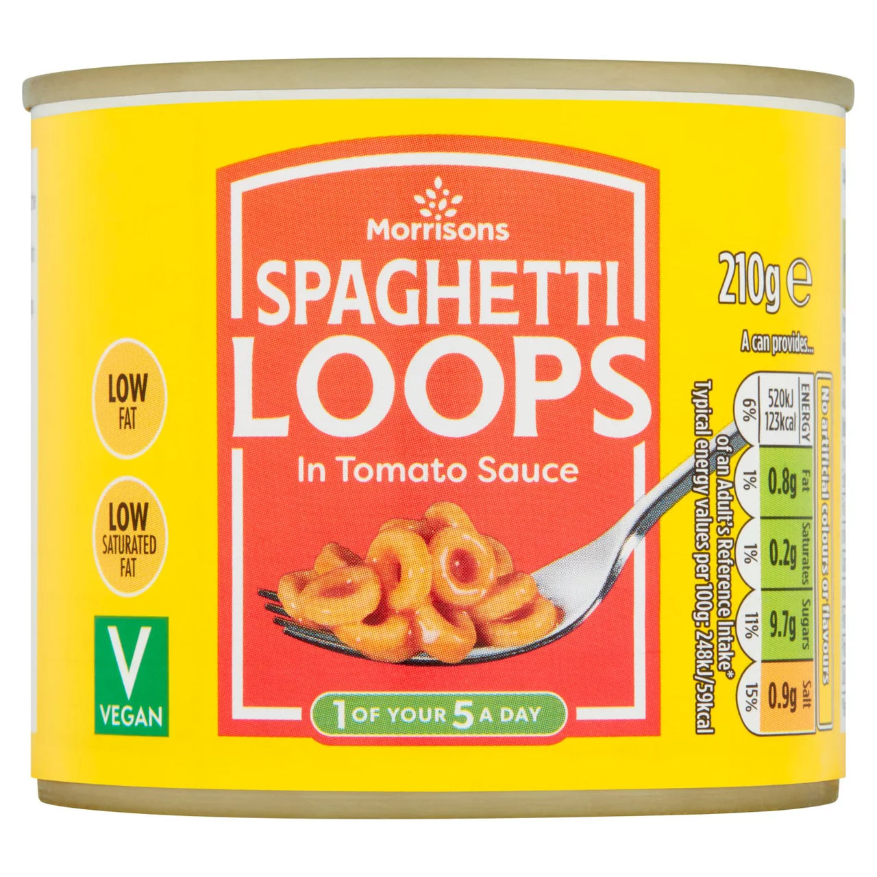 Morrisons Spaghetti Loops 210g