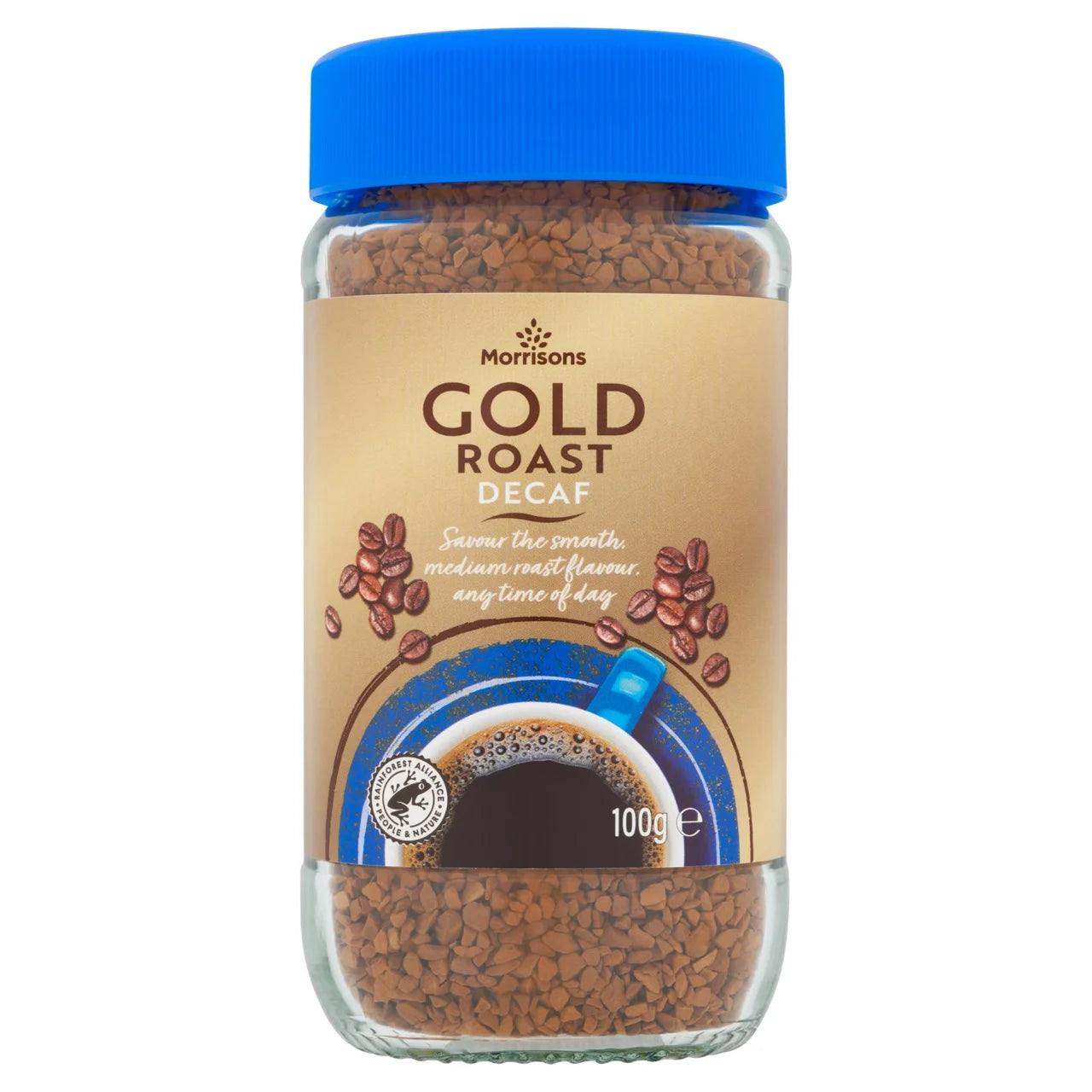 Morrisons Decaffeinated Full Roast Coffee 200g