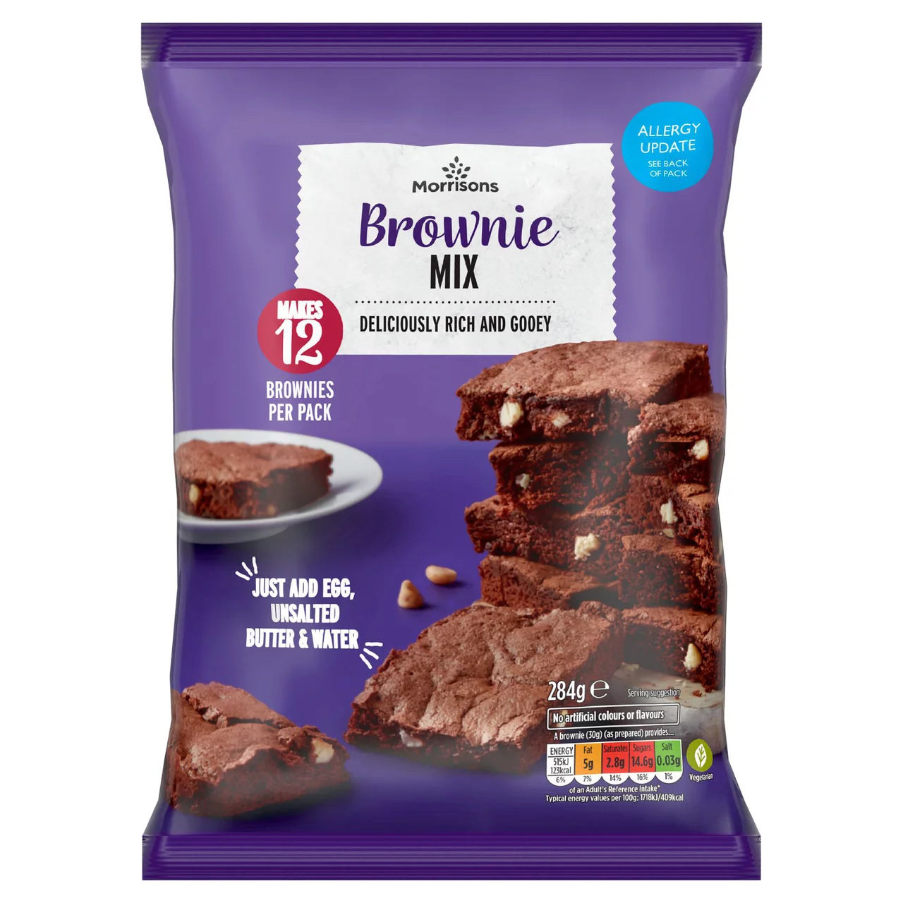 Morrisons Chocolate Brownie Mix 284g