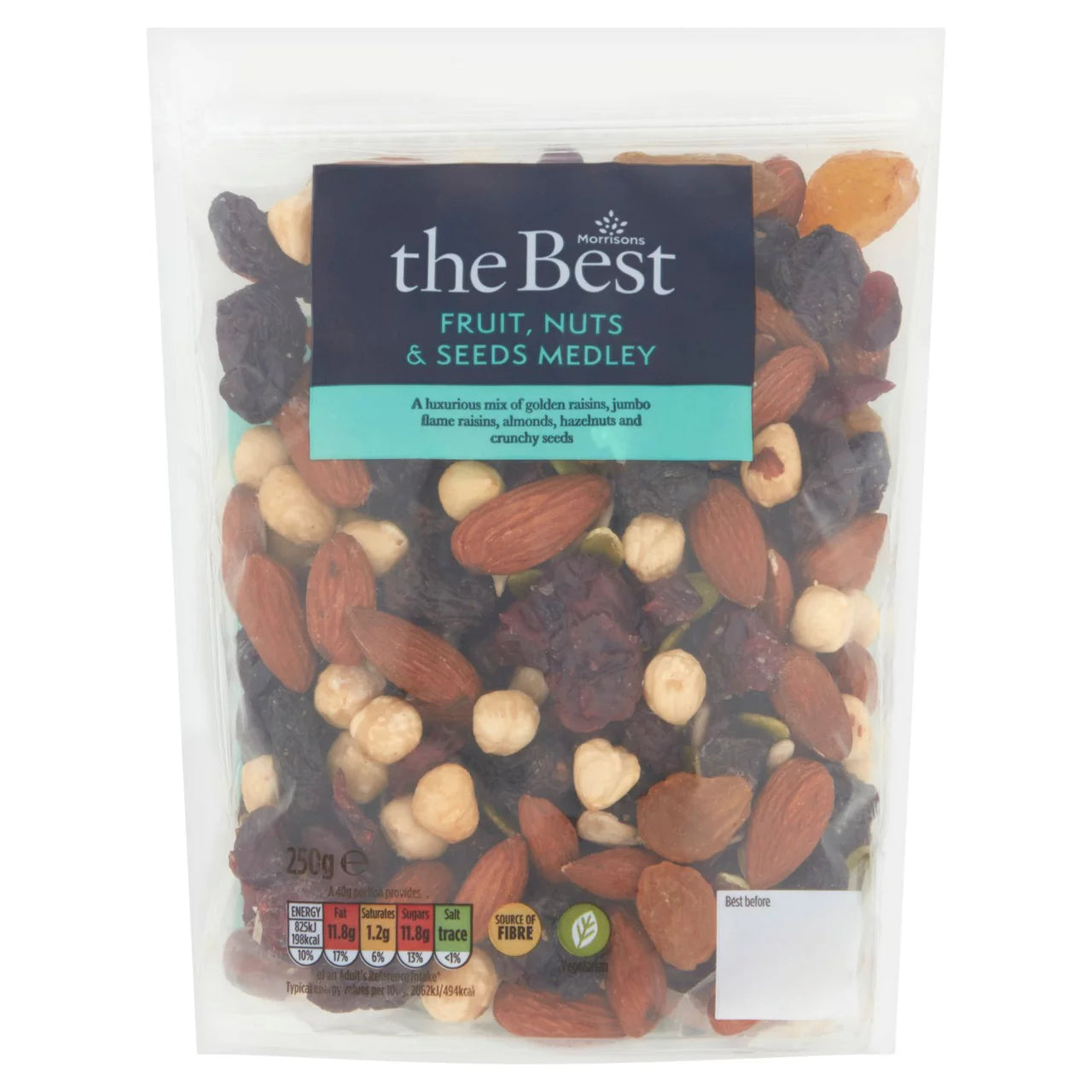 Morrisons The Best Fruit Nuts Seeds 250g
