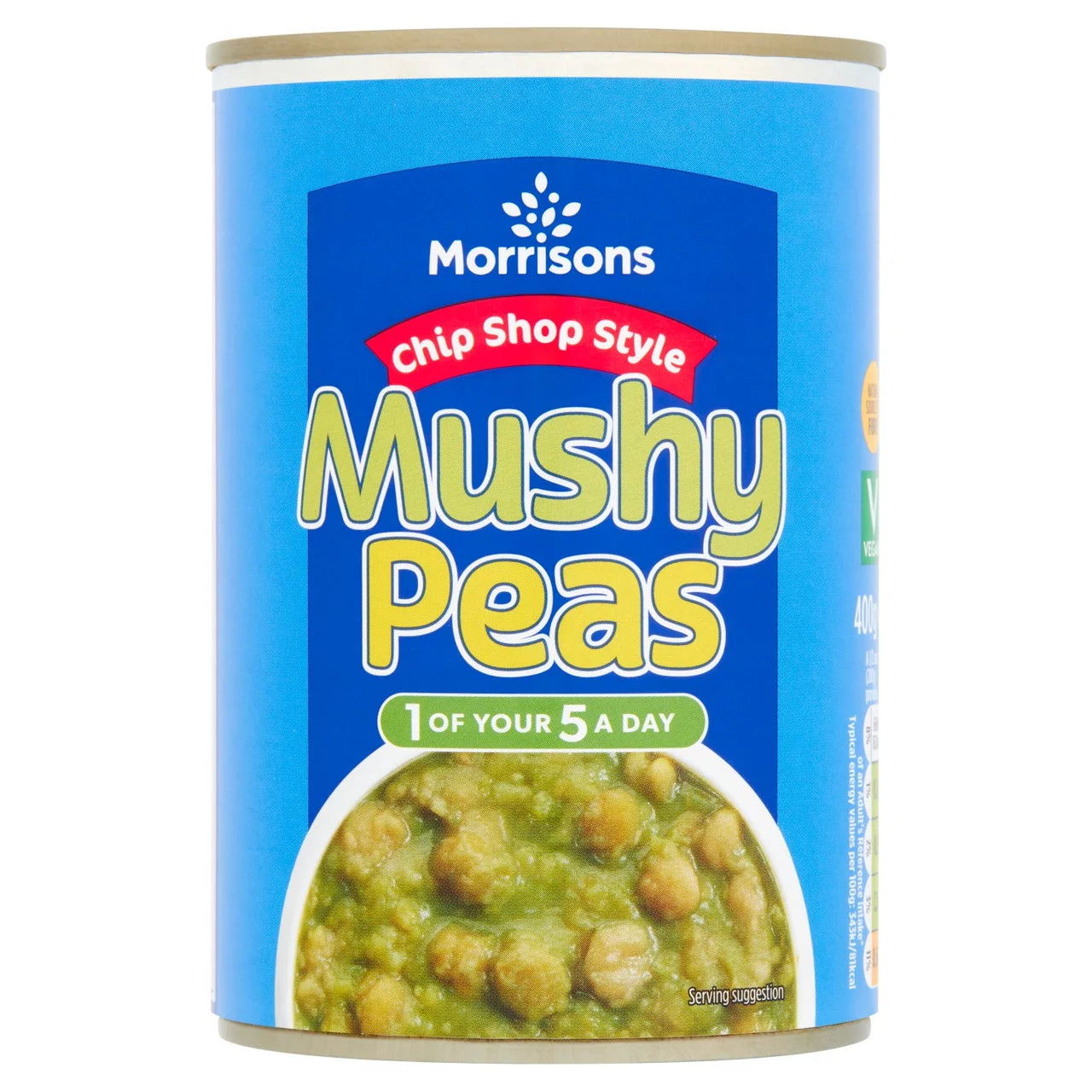 Morrisons Chip Shop Mushy Peas With Mint 400g