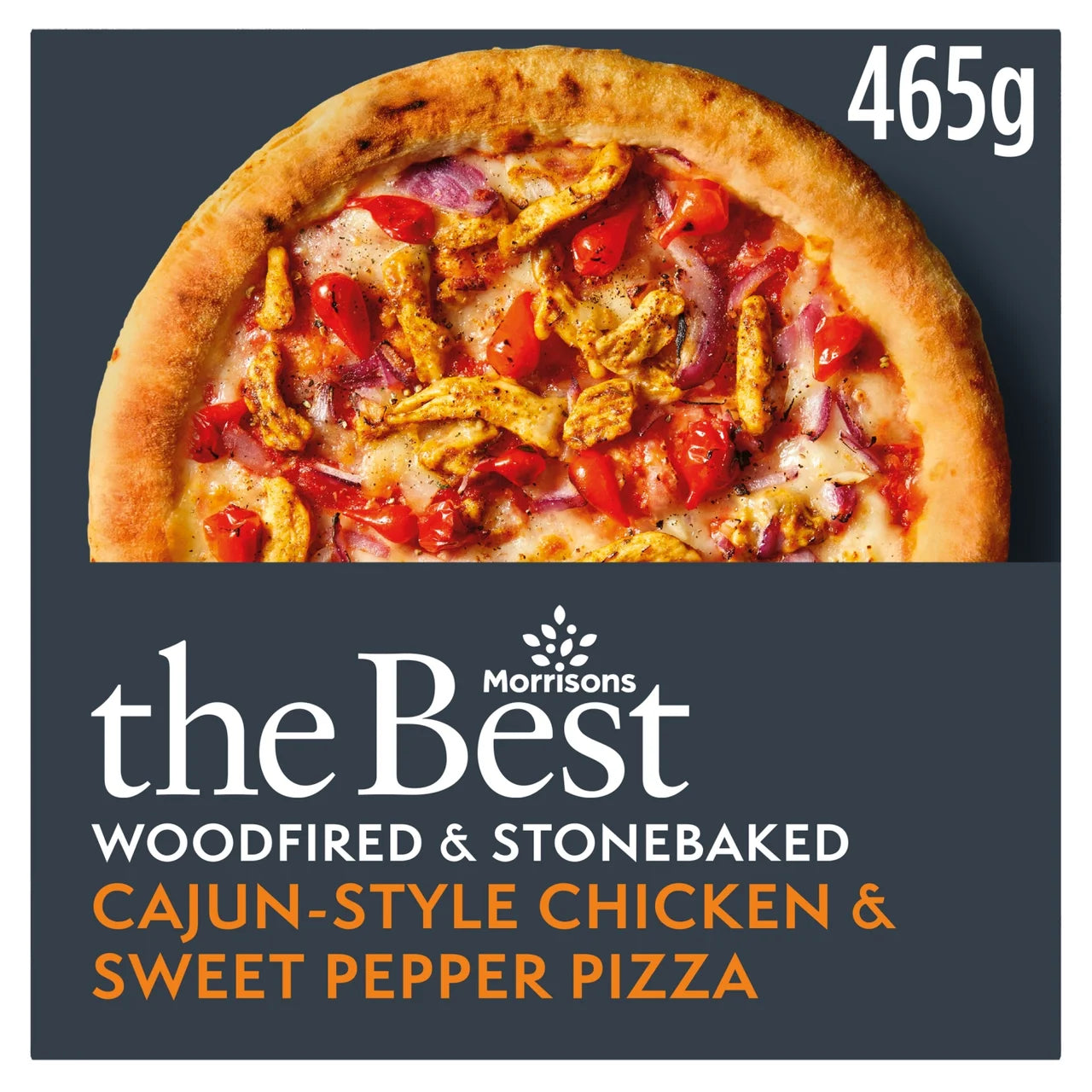 Morrisons The Best Cajun Style Chicken Pepper Pizza 454g