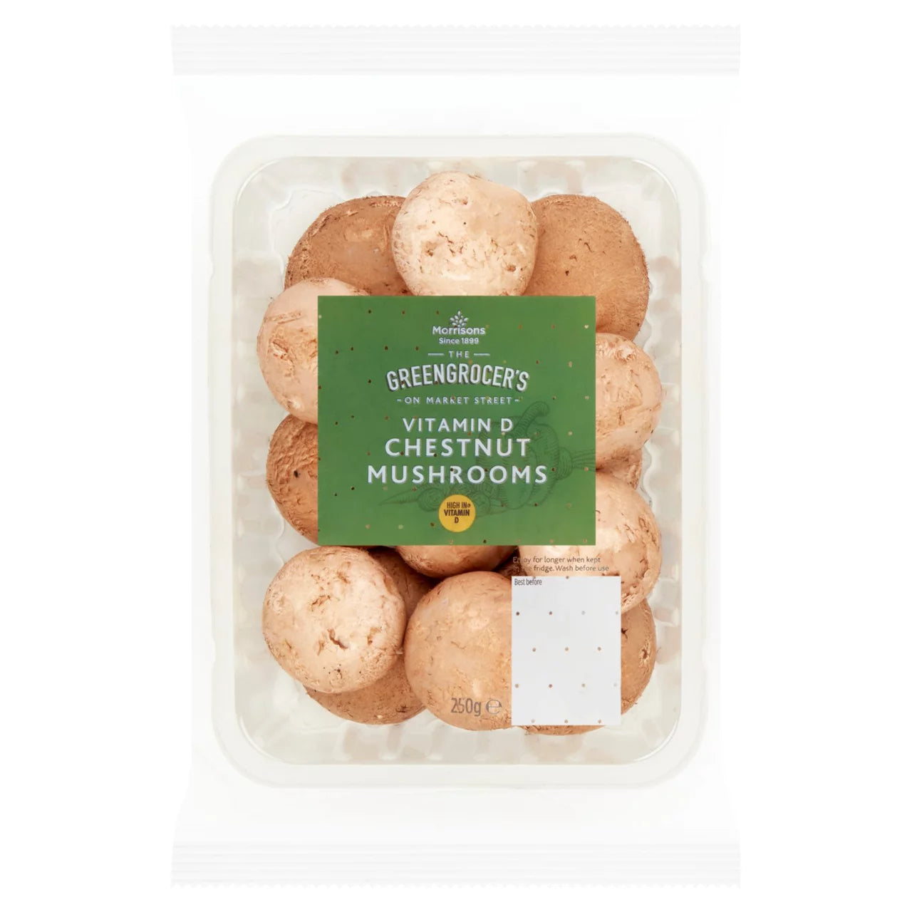 Morrisons Chestnut Mushrooms 250g