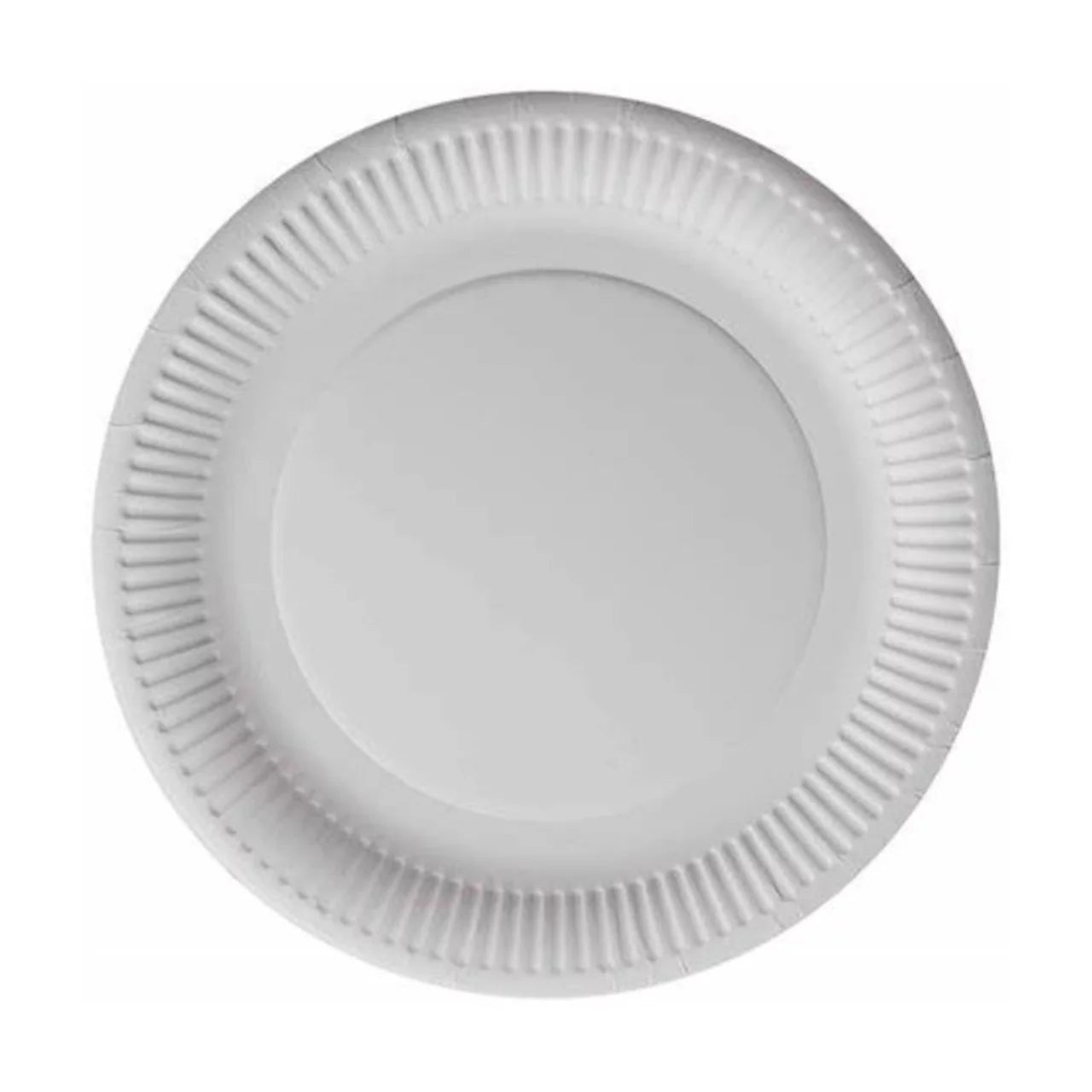 Nutmeg Home Essentials White Plates 50pk