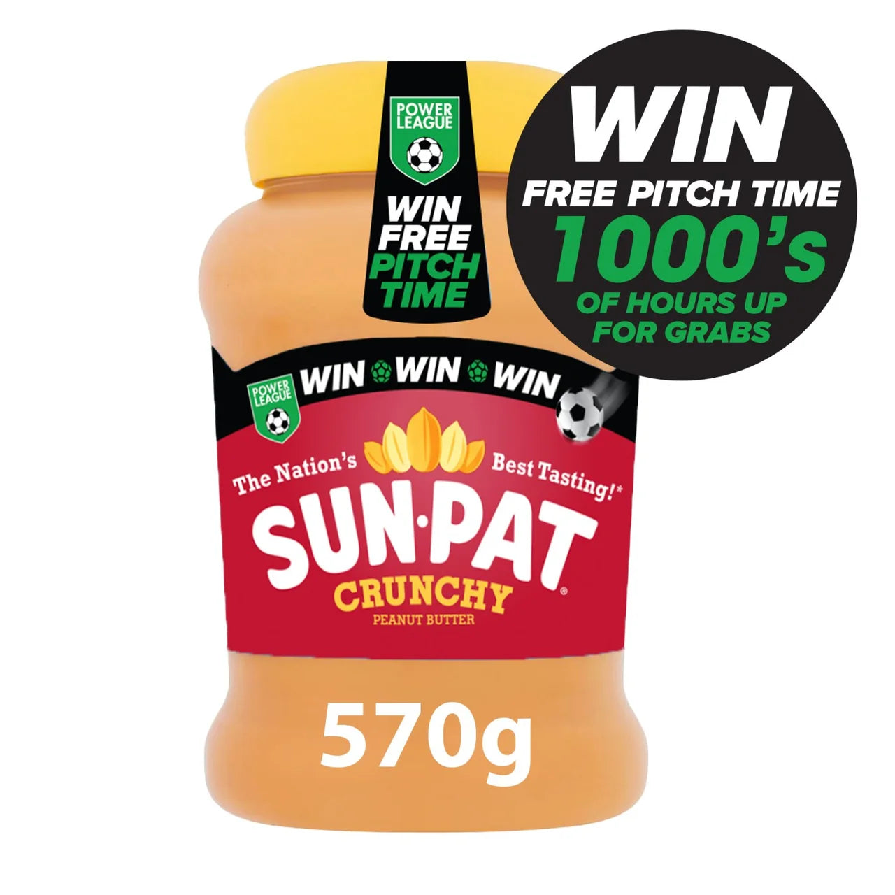 Sun-Pat Crunchy Peanut Butter 570g