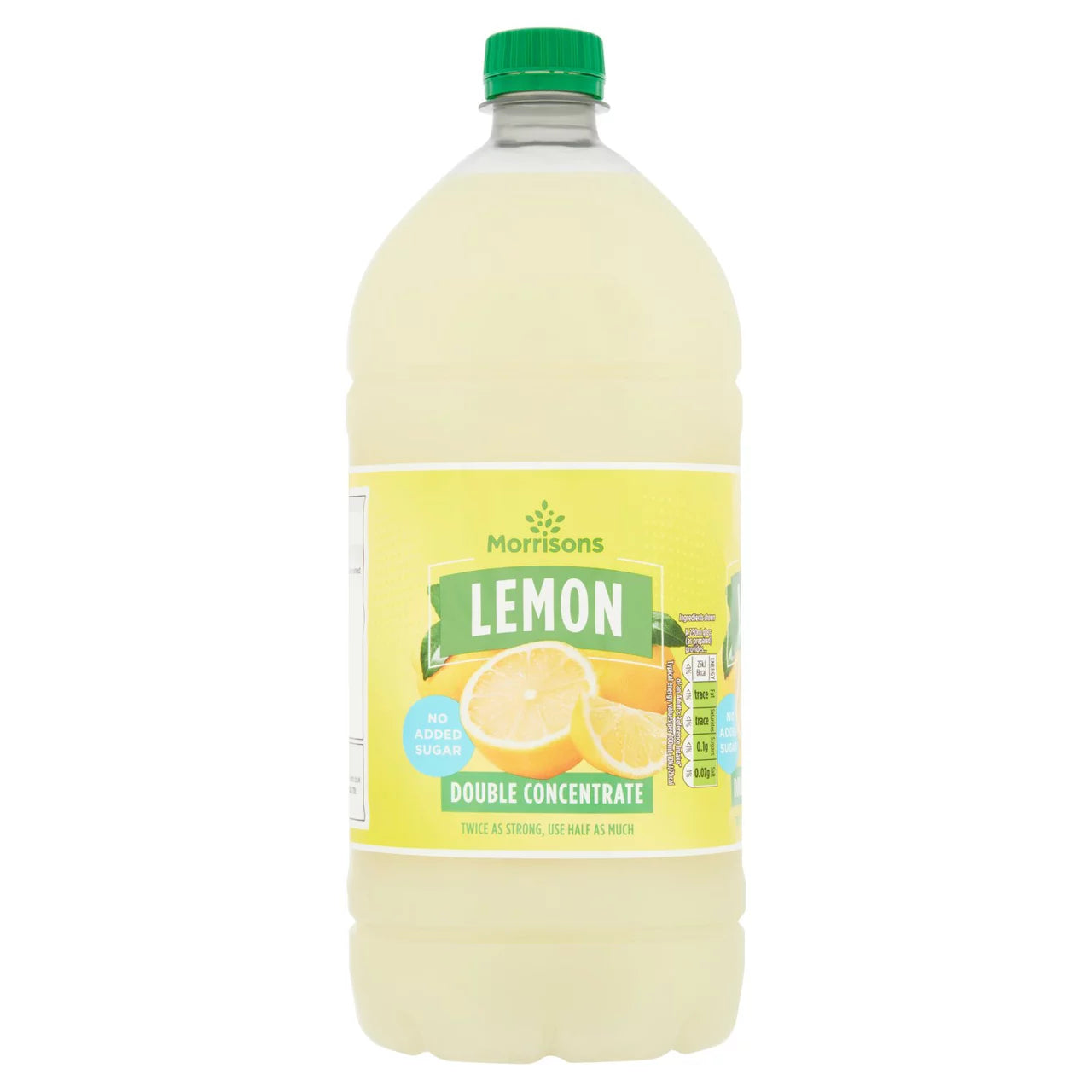 Morrisons No Added Sugar Lemon Concentrate 1.5L